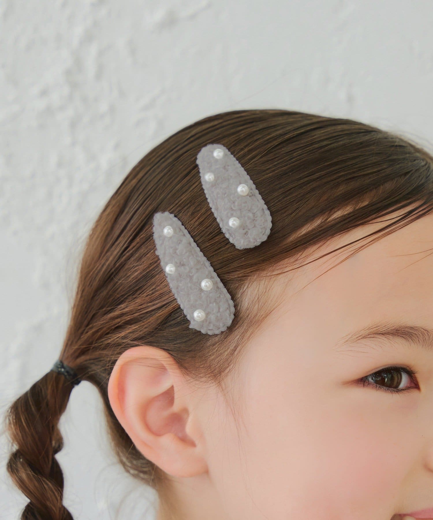 Lattice(ラティス) 【KIDS/クリスマス】ボアパッチンピンセット(2P)