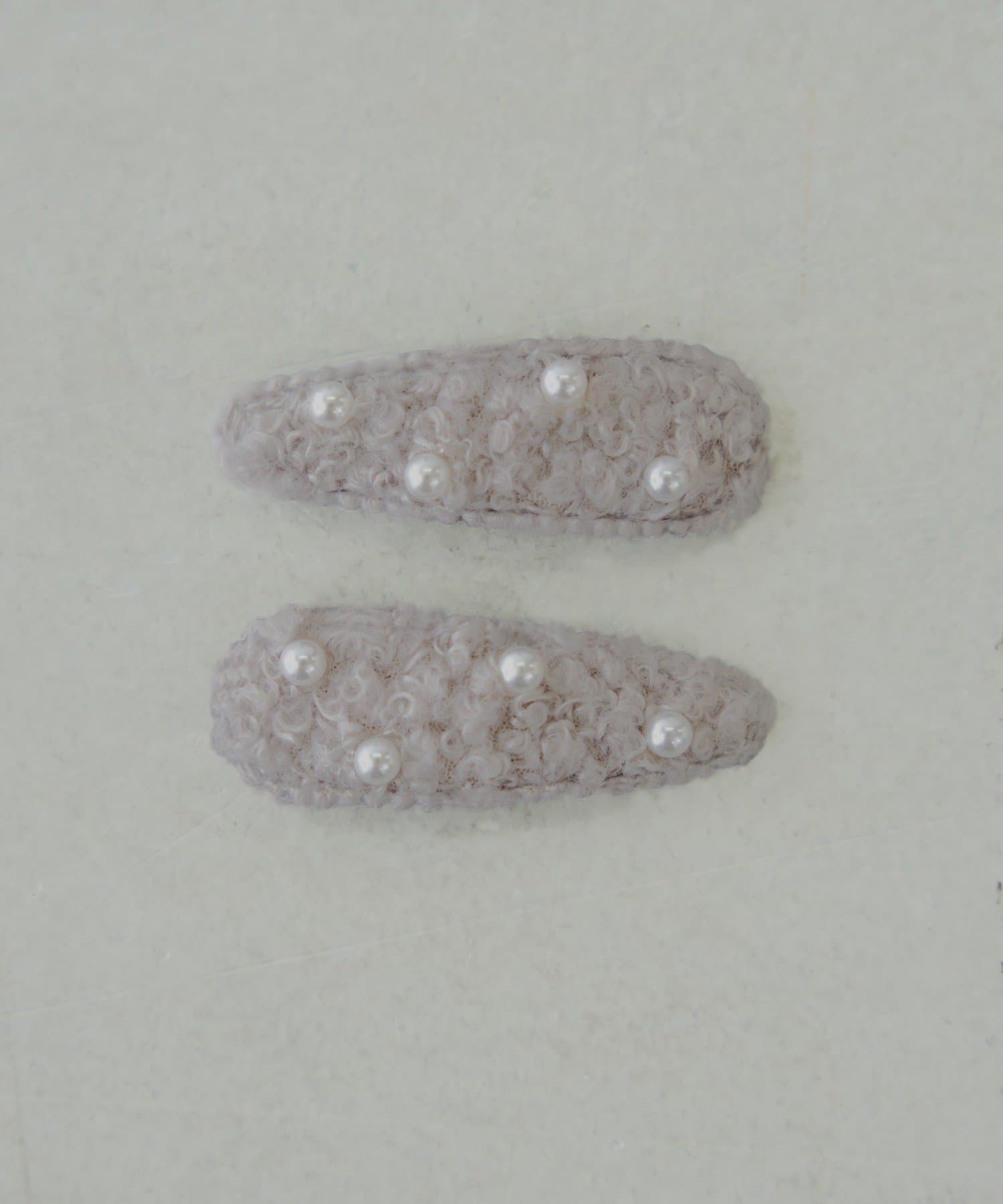 Lattice(ラティス) 【KIDS/クリスマス】ボアパッチンピンセット(2P)