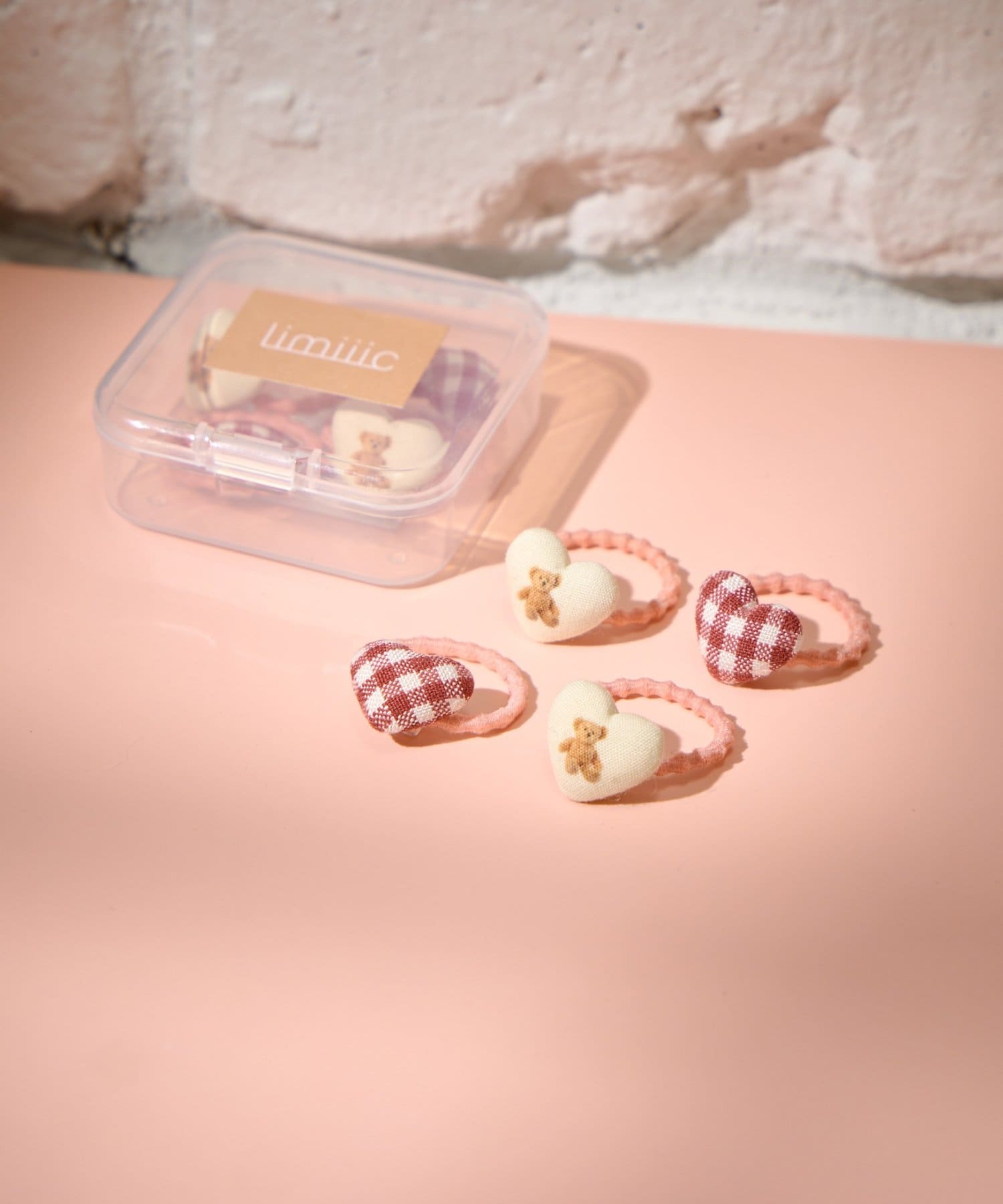 Lattice(ラティス) 【KIDS/クリスマス】クマヘアゴムセット(8P)