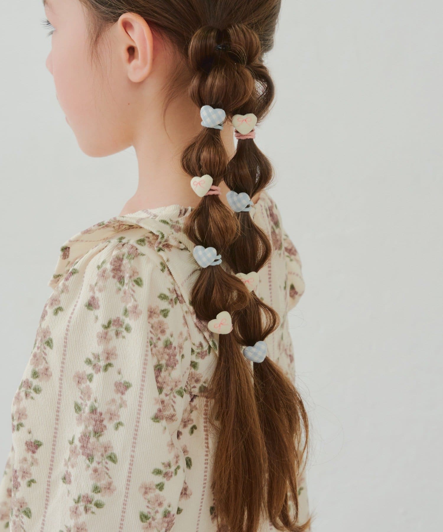 Lattice(ラティス) 【KIDS/クリスマス】リボン柄ヘアゴムセット(8P)