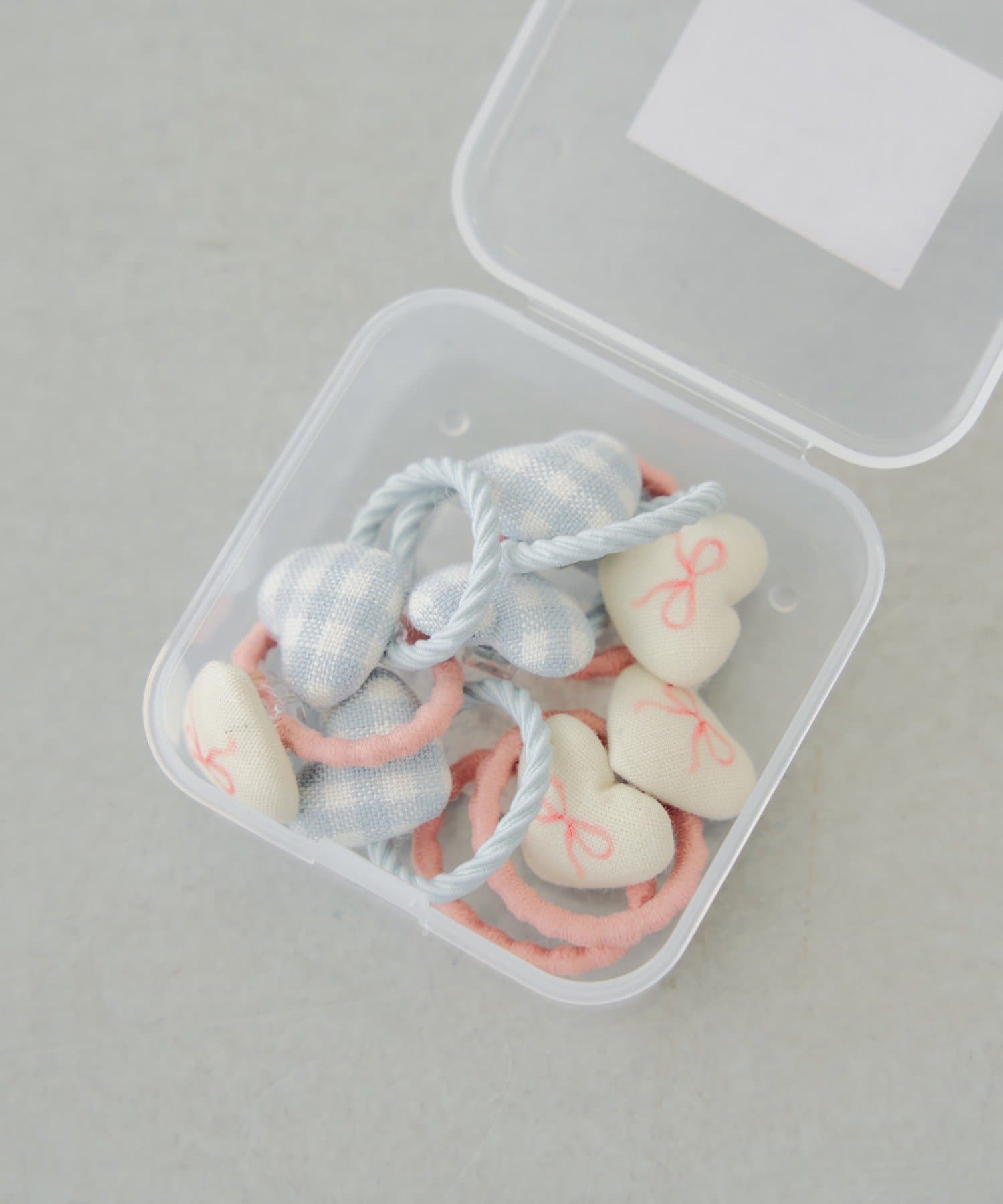 Lattice(ラティス) 【KIDS/クリスマス】リボン柄ヘアゴムセット(8P)