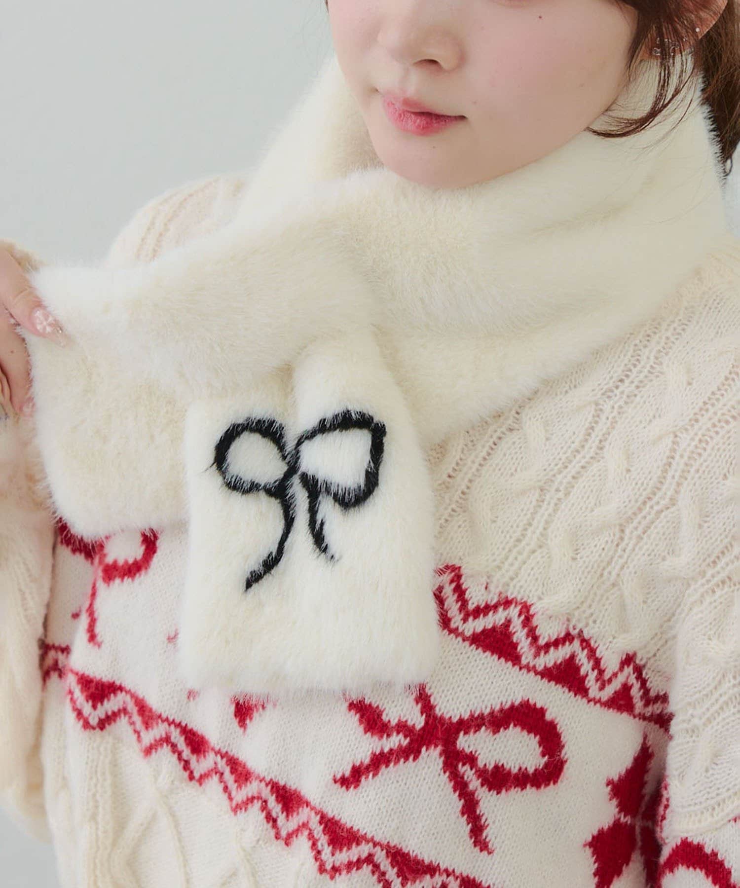 NICE CLAUP / OLIVE des OLIVE OUTLET(ナイスクラップ  / オリーブ デ オリーブ アウトレット) 【RMAF】リボンファーティペット