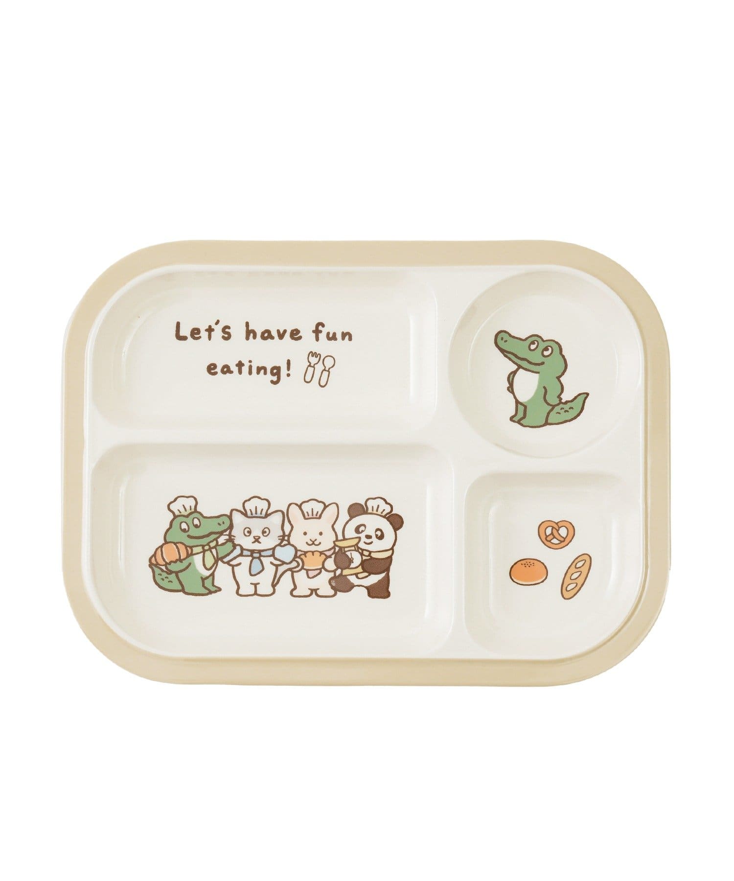 salut!(サリュ) メラミン仕切りプレート／Kusada Sayaka×salut!