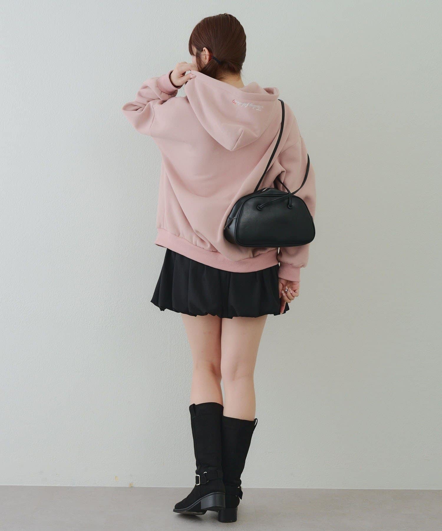 NICE CLAUP / OLIVE des OLIVE OUTLET(ナイスクラップ  / オリーブ デ オリーブ アウトレット) BIGロゴZIPパーカー