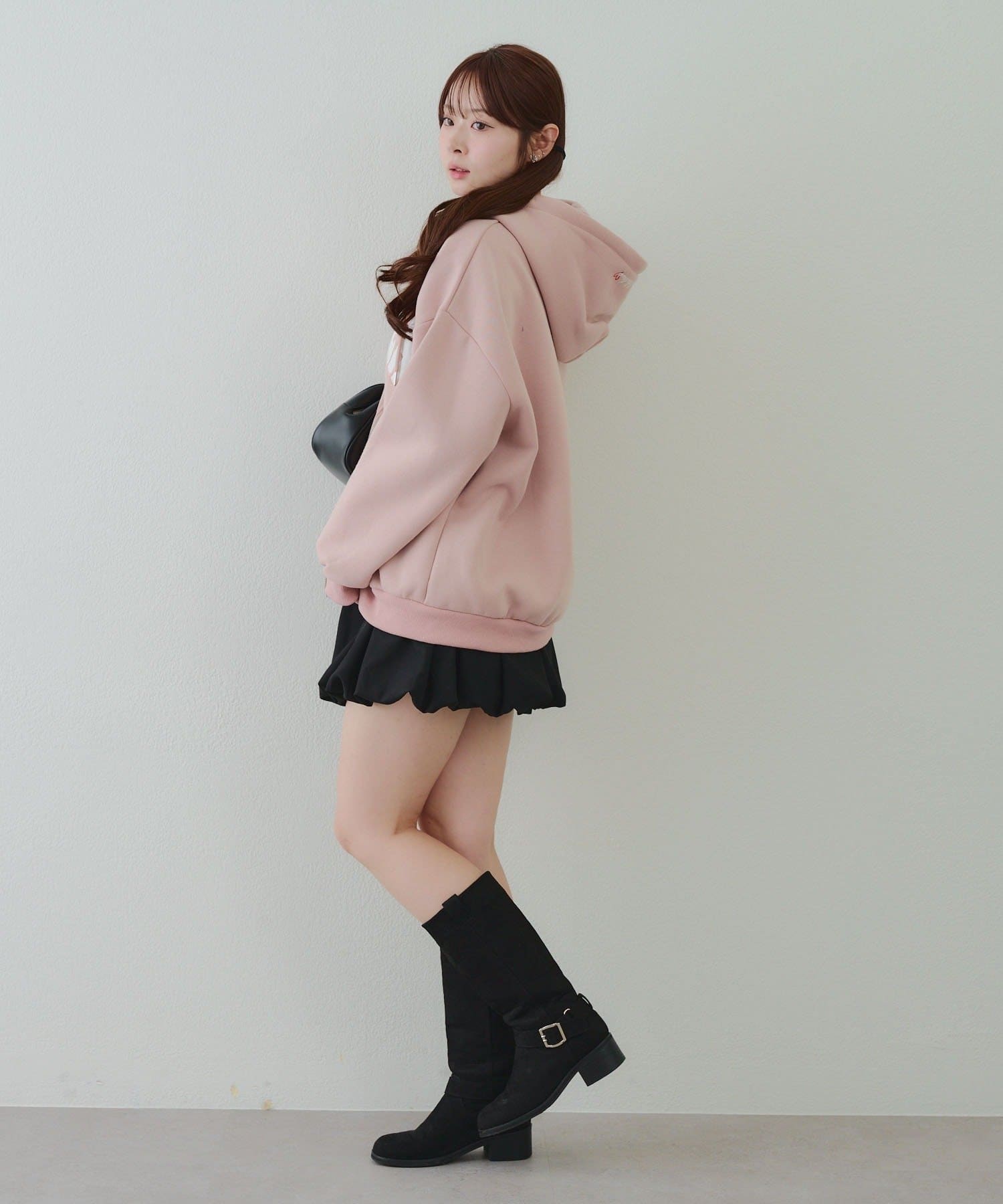 NICE CLAUP / OLIVE des OLIVE OUTLET(ナイスクラップ  / オリーブ デ オリーブ アウトレット) BIGロゴZIPパーカー