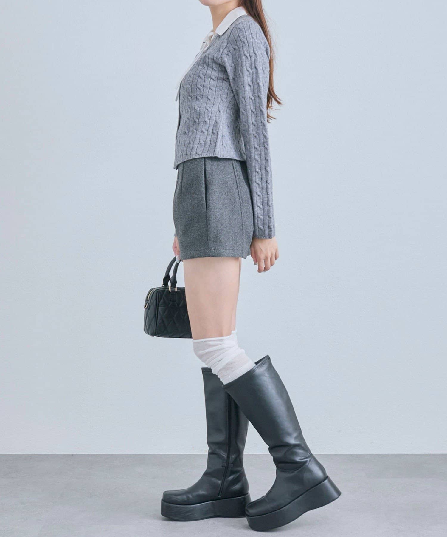 OLIVE des OLIVE(オリーブ デ オリーブ) サイドバックルショートパンツ