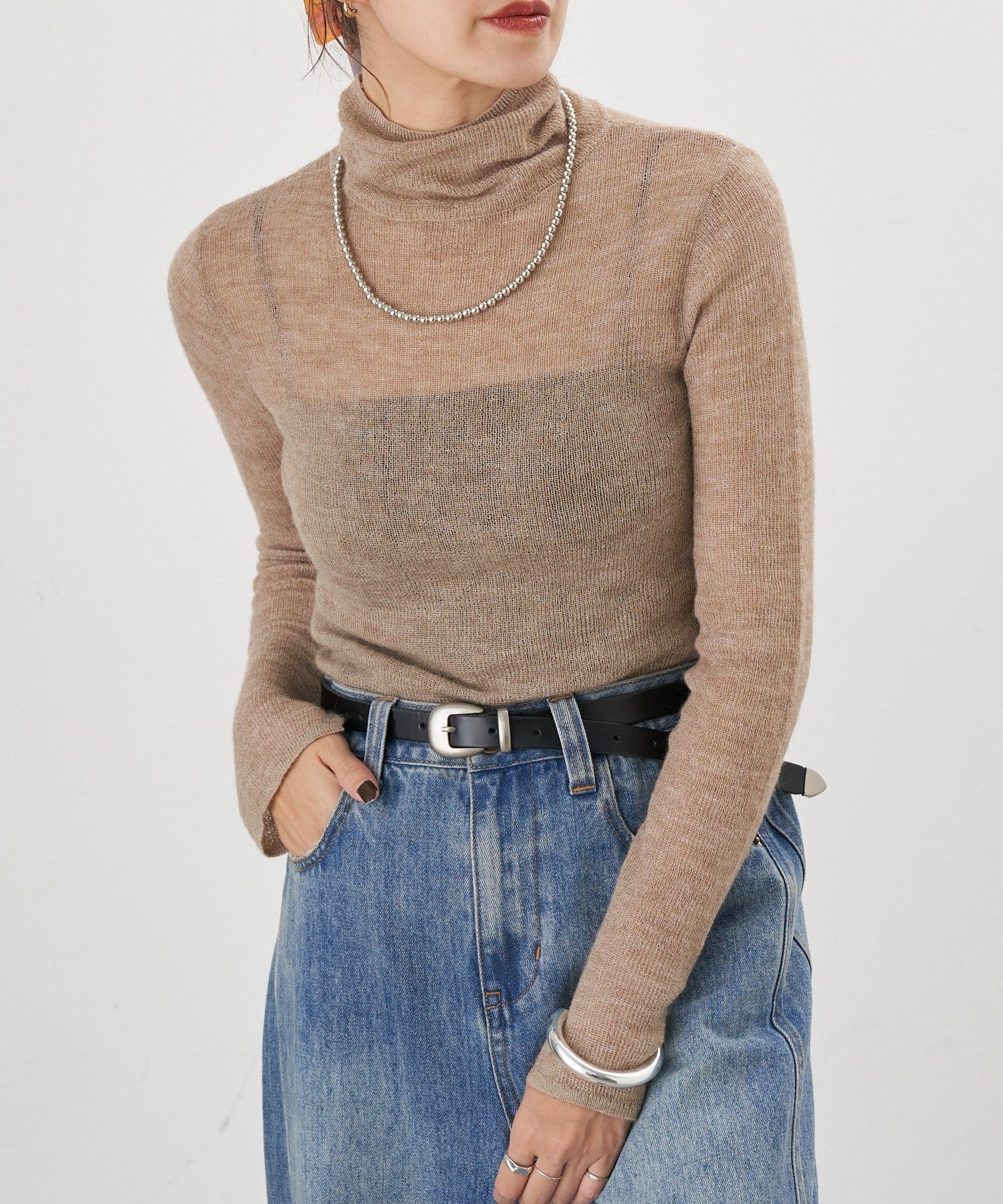 SHENERY(シーナリー) シアータートルニット