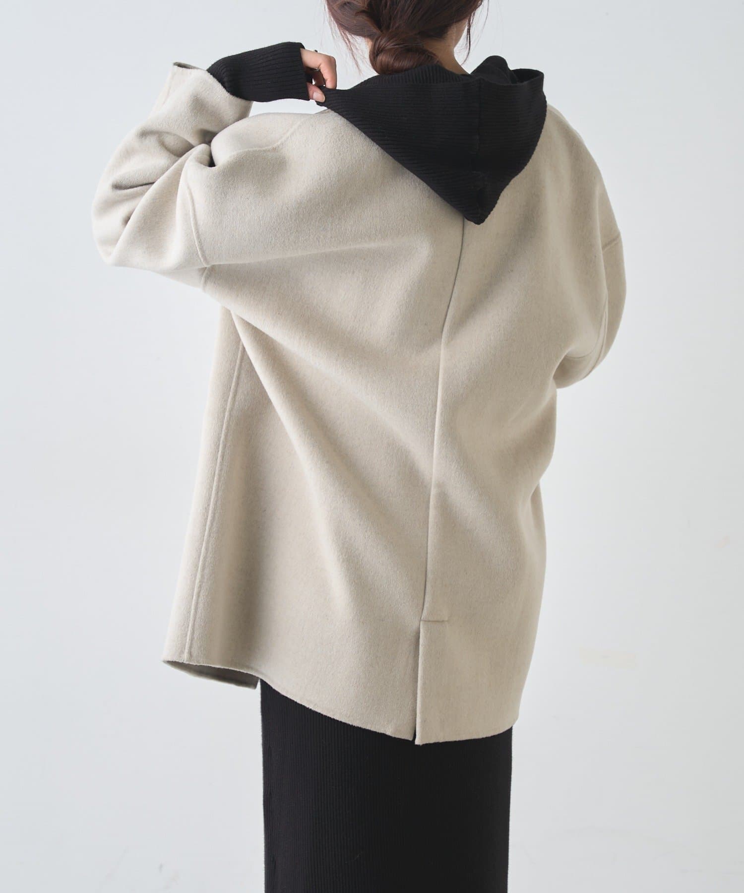 SHENERY(シーナリー) フーデットジップワンピース