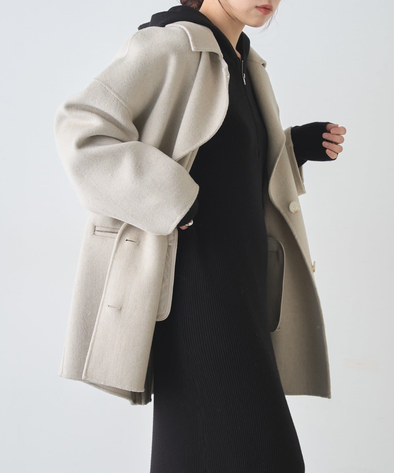 SHENERY(シーナリー) フーデットジップワンピース