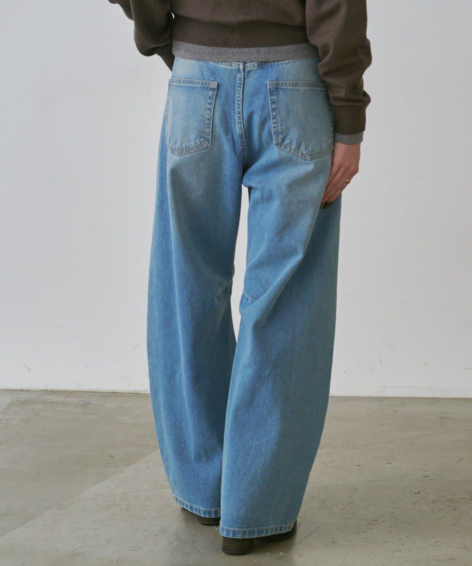 -goocy-(グーシー) カーブラインデニムパンツ