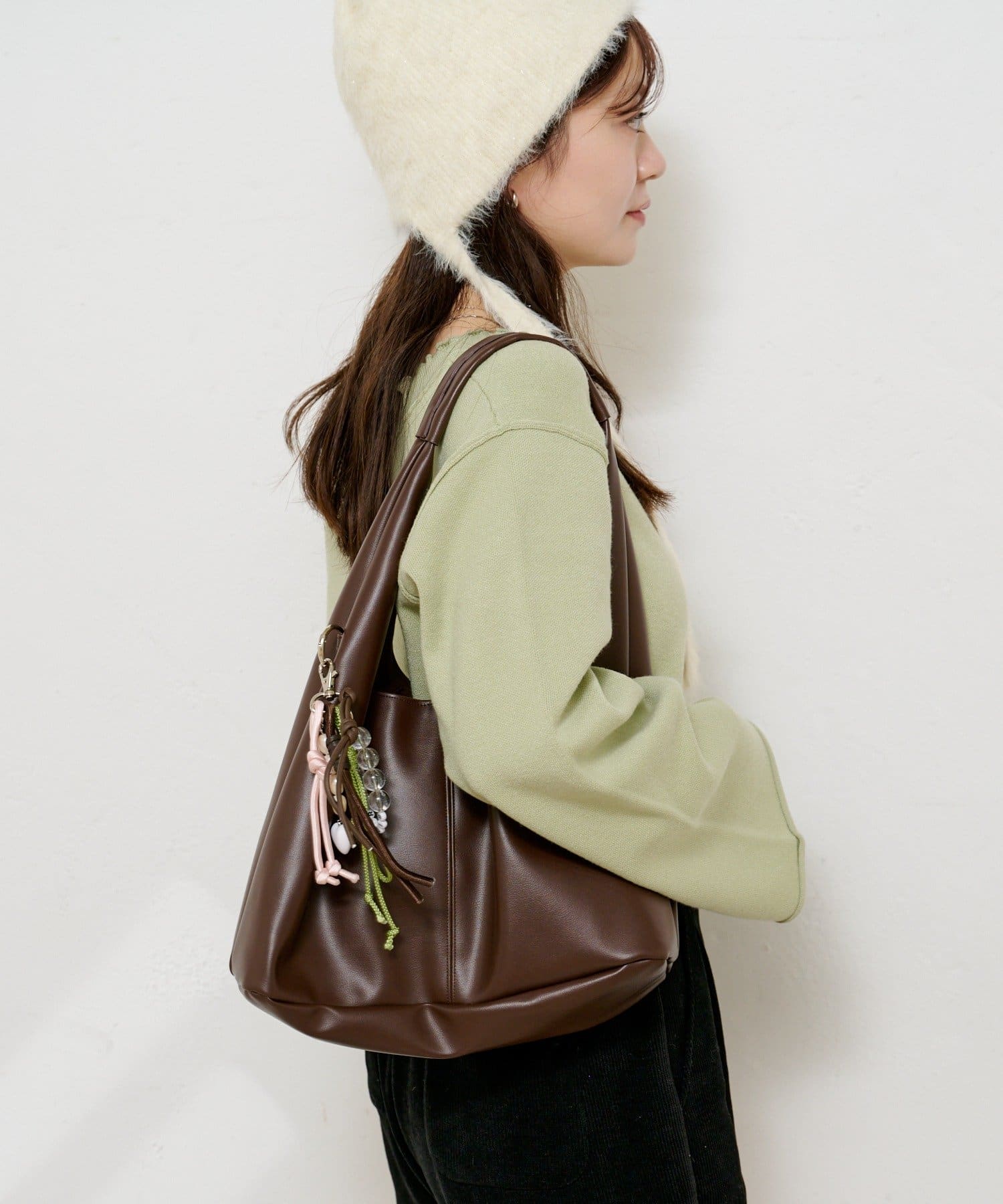 Kastane(カスタネ) ミニラメバッグ&マルシェバッグSET