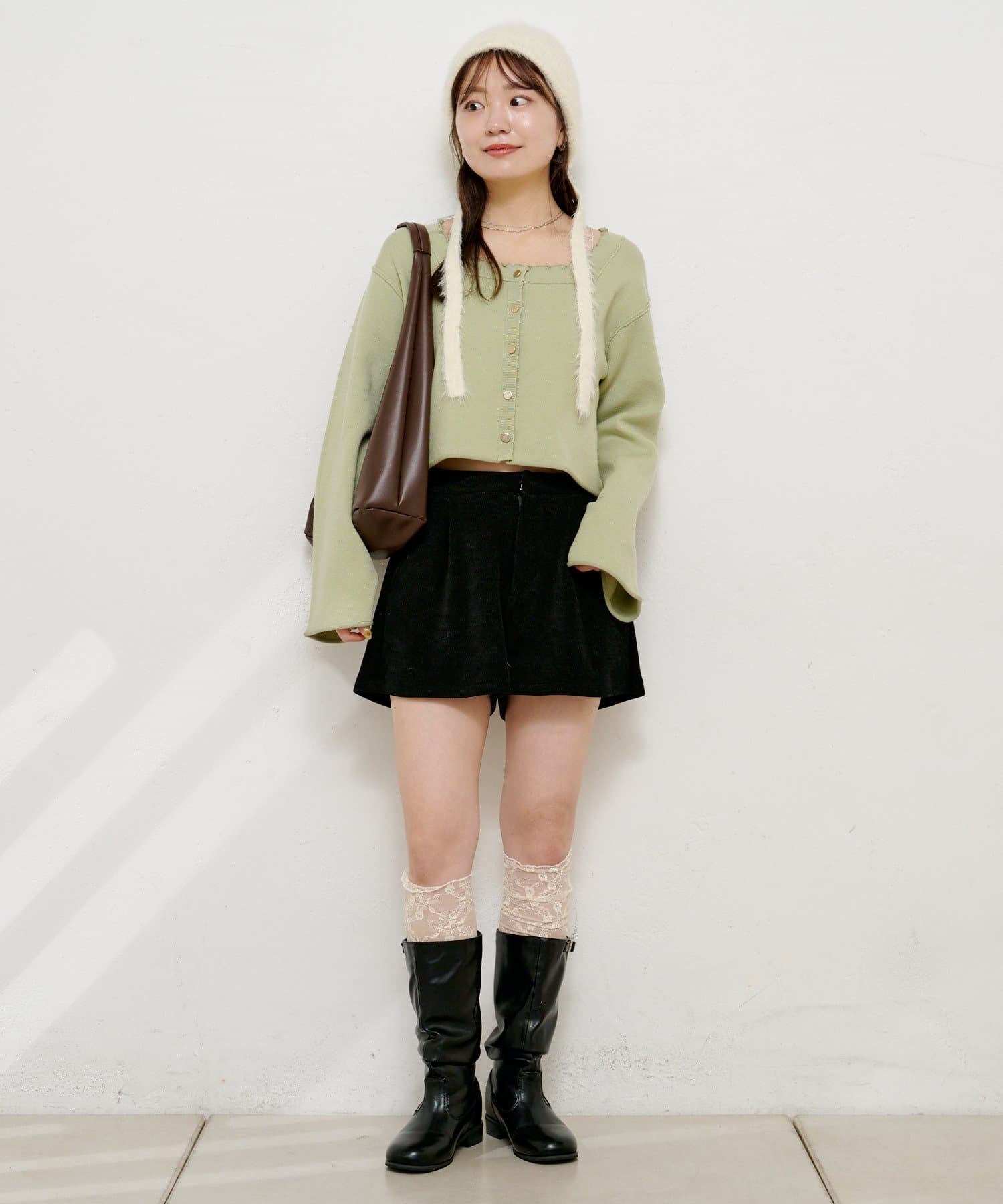 Kastane(カスタネ) ミニラメバッグ&マルシェバッグSET