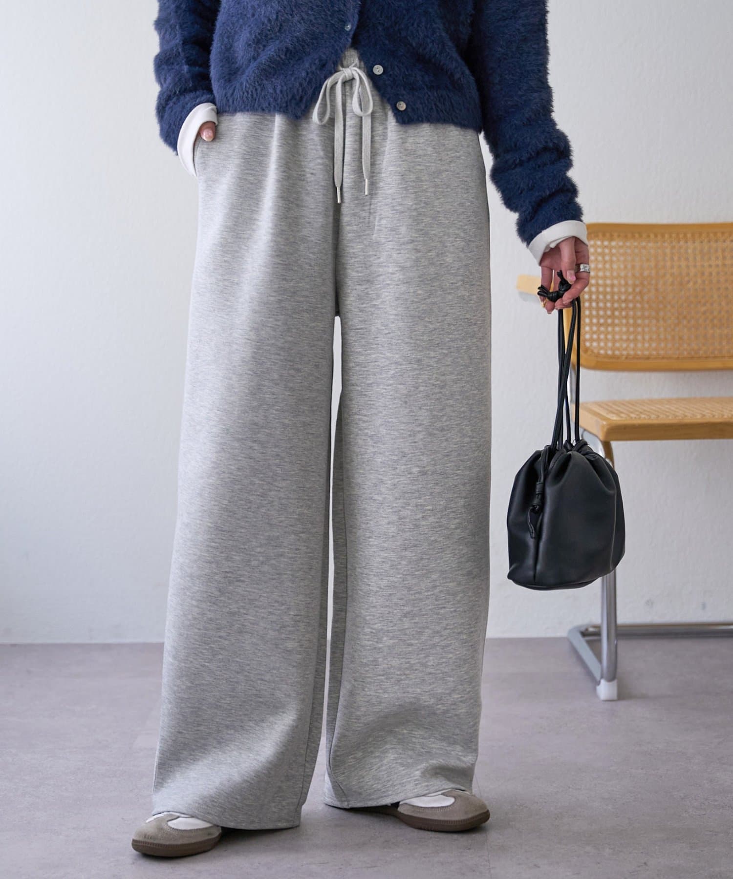 DISCOAT(ディスコート) 12/26(金) 10:00 ~ 1/5（月) 10:00まで【SELECT HAPPY BAG】ダンボールワイドパンツ