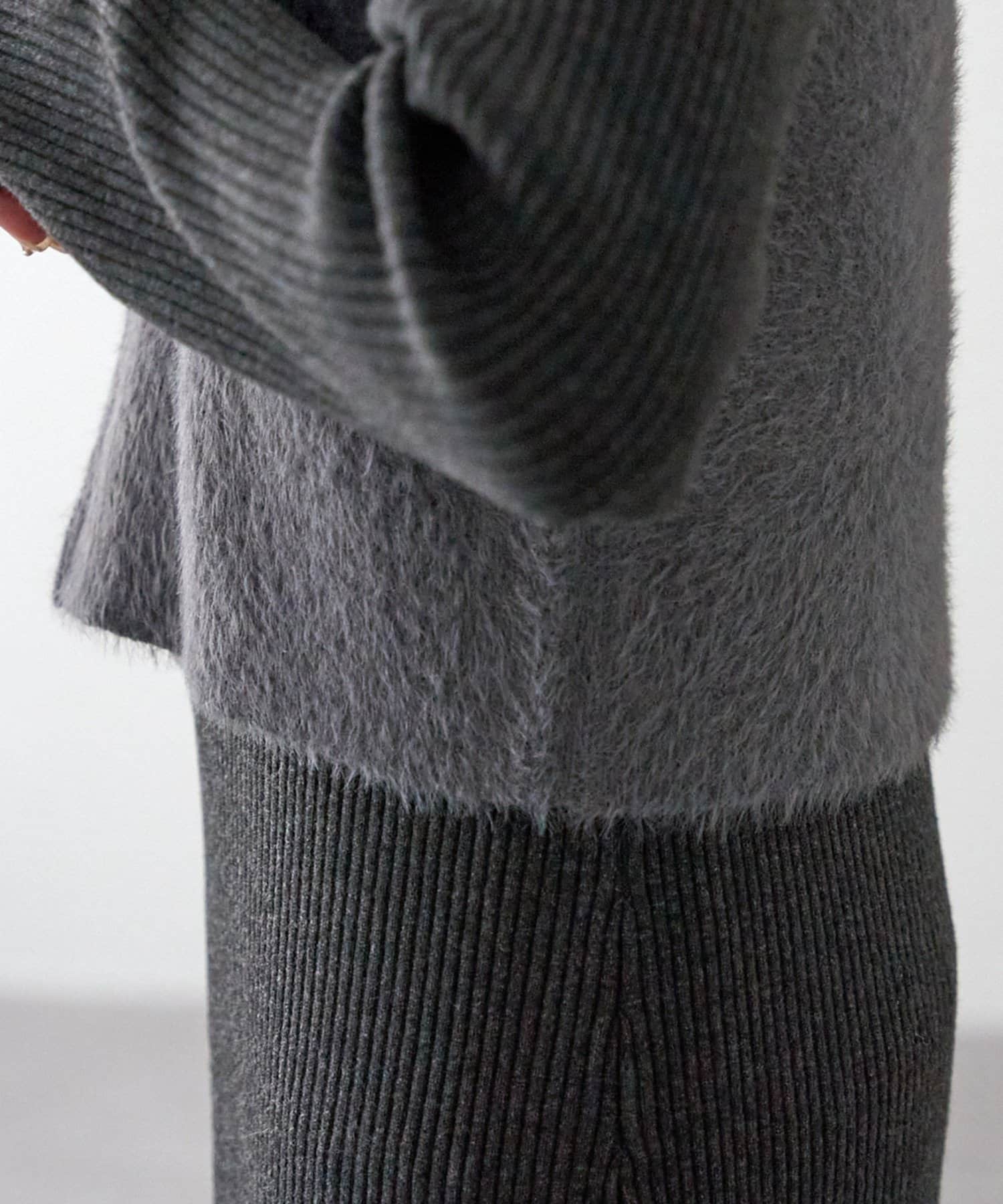 DISCOAT(ディスコート) 12/26(金) 10:00 ～1/5(月) 10:00まで【SELECT HAPPY BAG】ベスト付リブニットワンピース