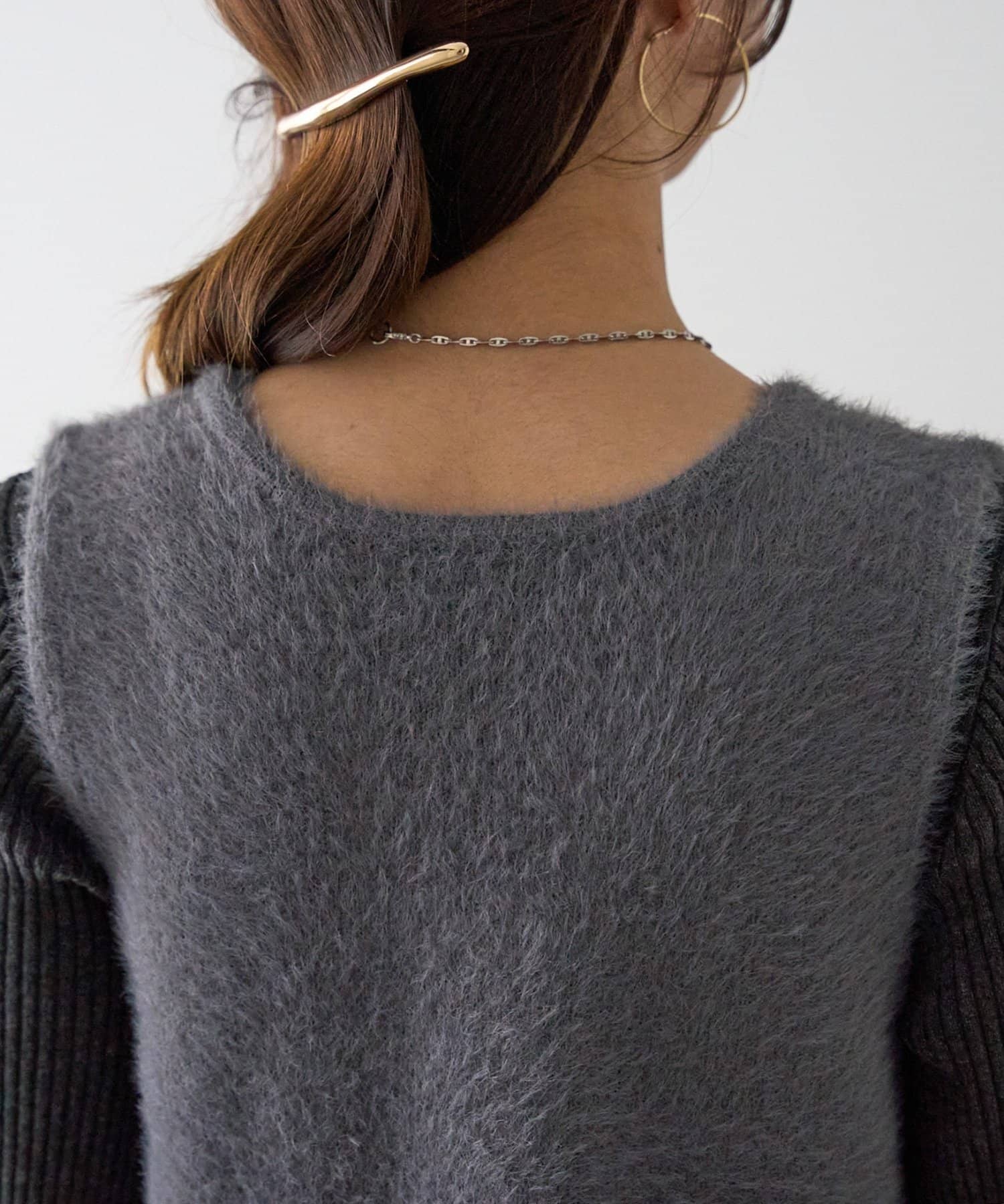 DISCOAT(ディスコート) 12/26(金) 10:00 ～1/5(月) 10:00まで【SELECT HAPPY BAG】ベスト付リブニットワンピース