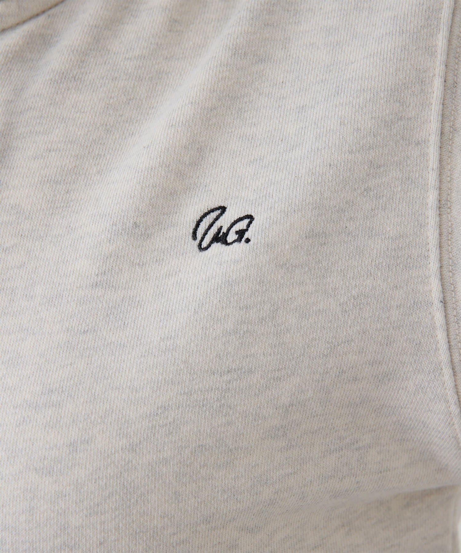 Whim Gazette(ウィム ガゼット) ロゴ刺繍パーカー