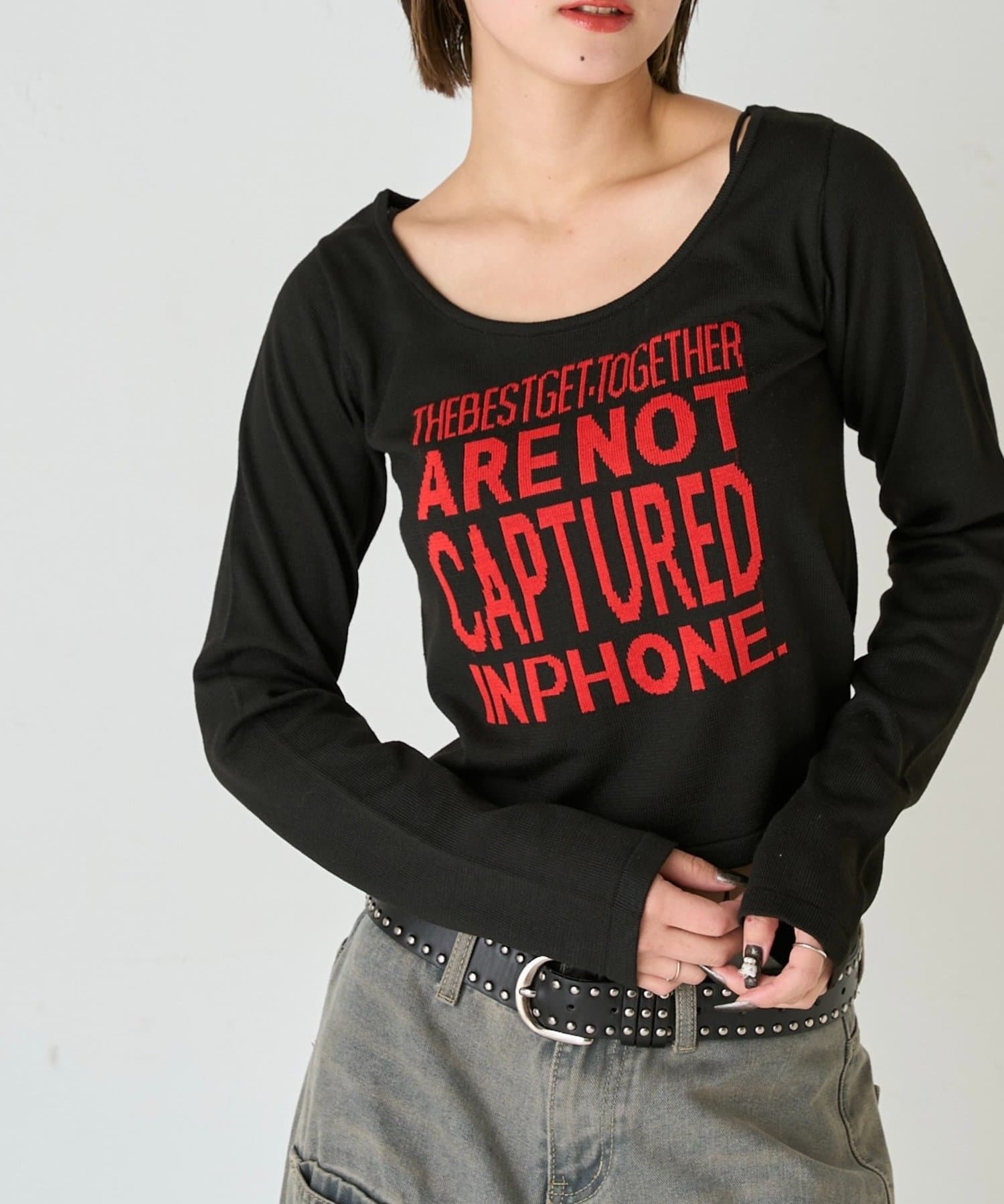 WHO’S WHO gallery(フーズフーギャラリー) 【WEB限定】メッセージロゴニット