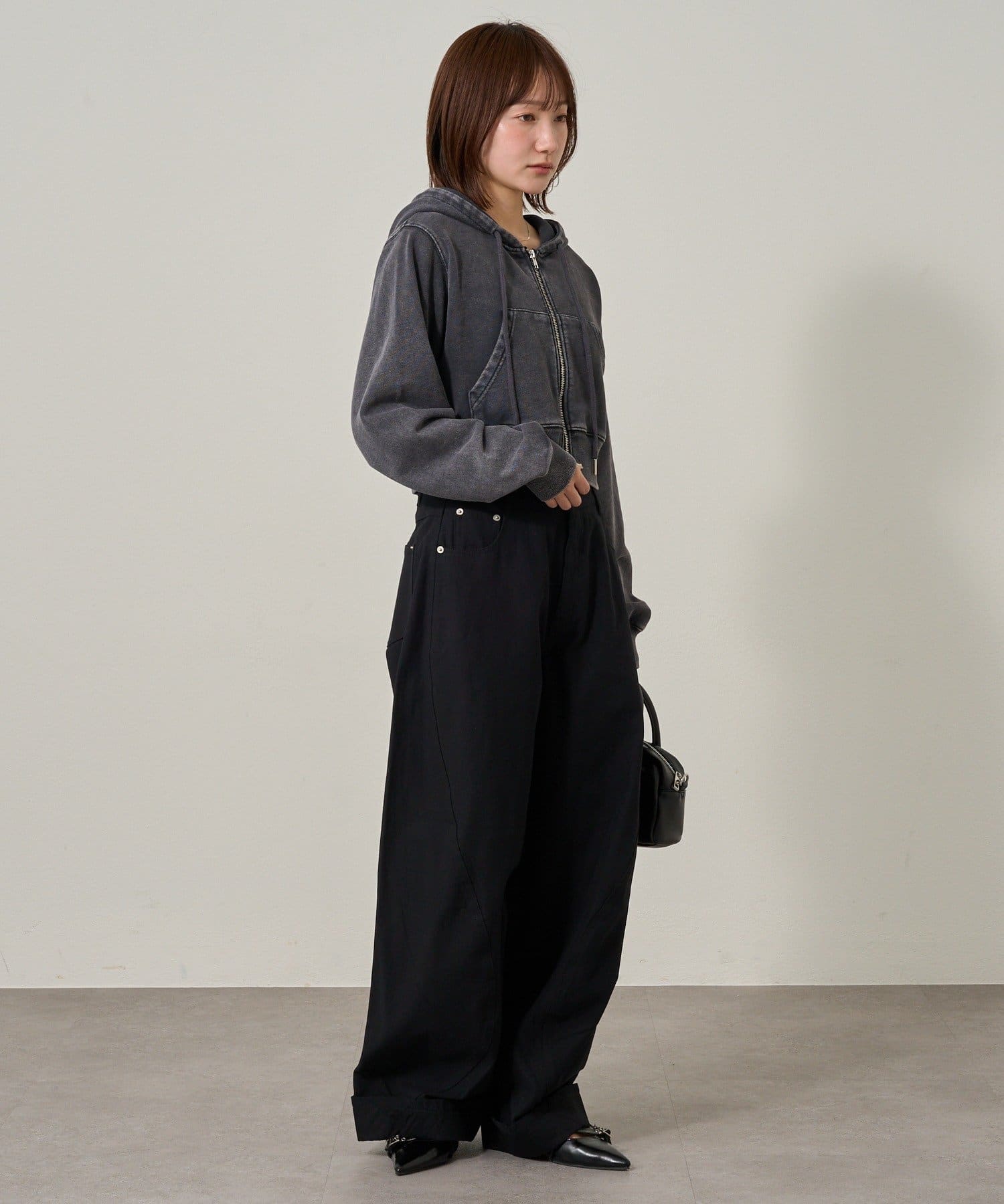 mline(エムライン) [mline]ロールアップ カーゴパンツ