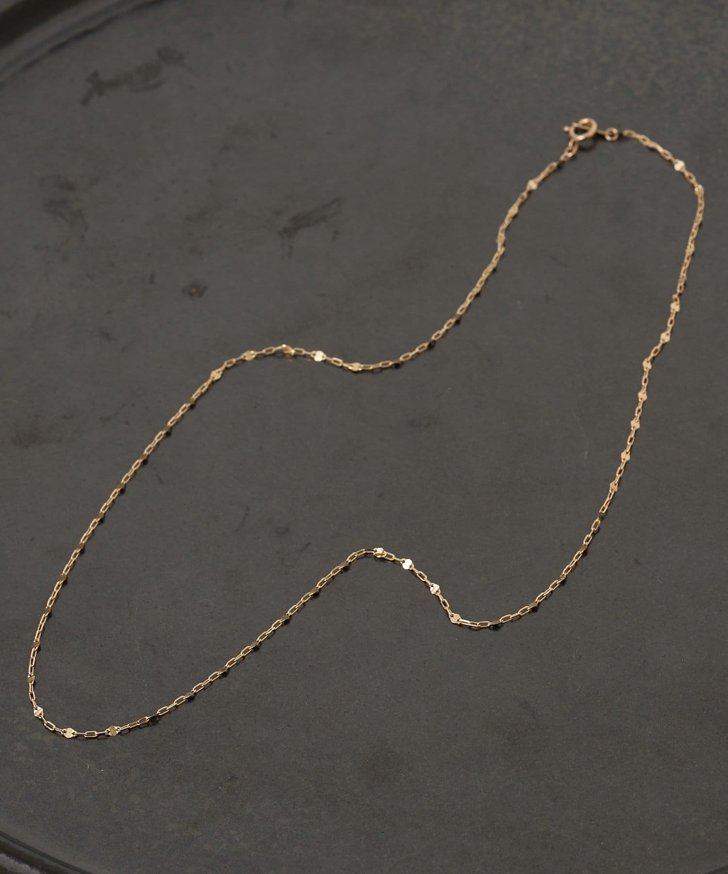 GALLARDAGALANTE(ガリャルダガランテ) 【2.718】ペタルチェーンネックレス