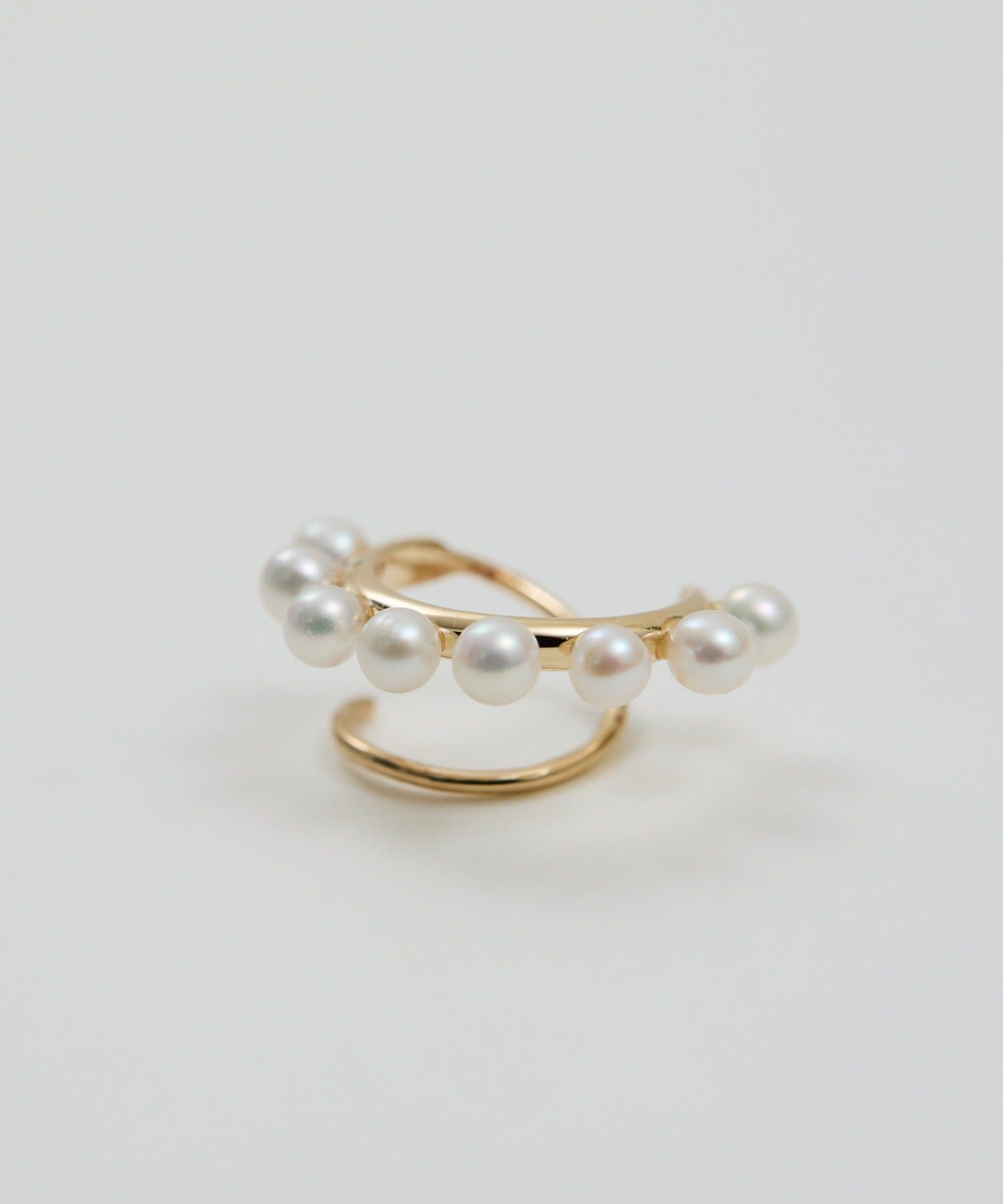 GALLARDAGALANTE(ガリャルダガランテ) 【2.718】パールスパイラルフープピアス