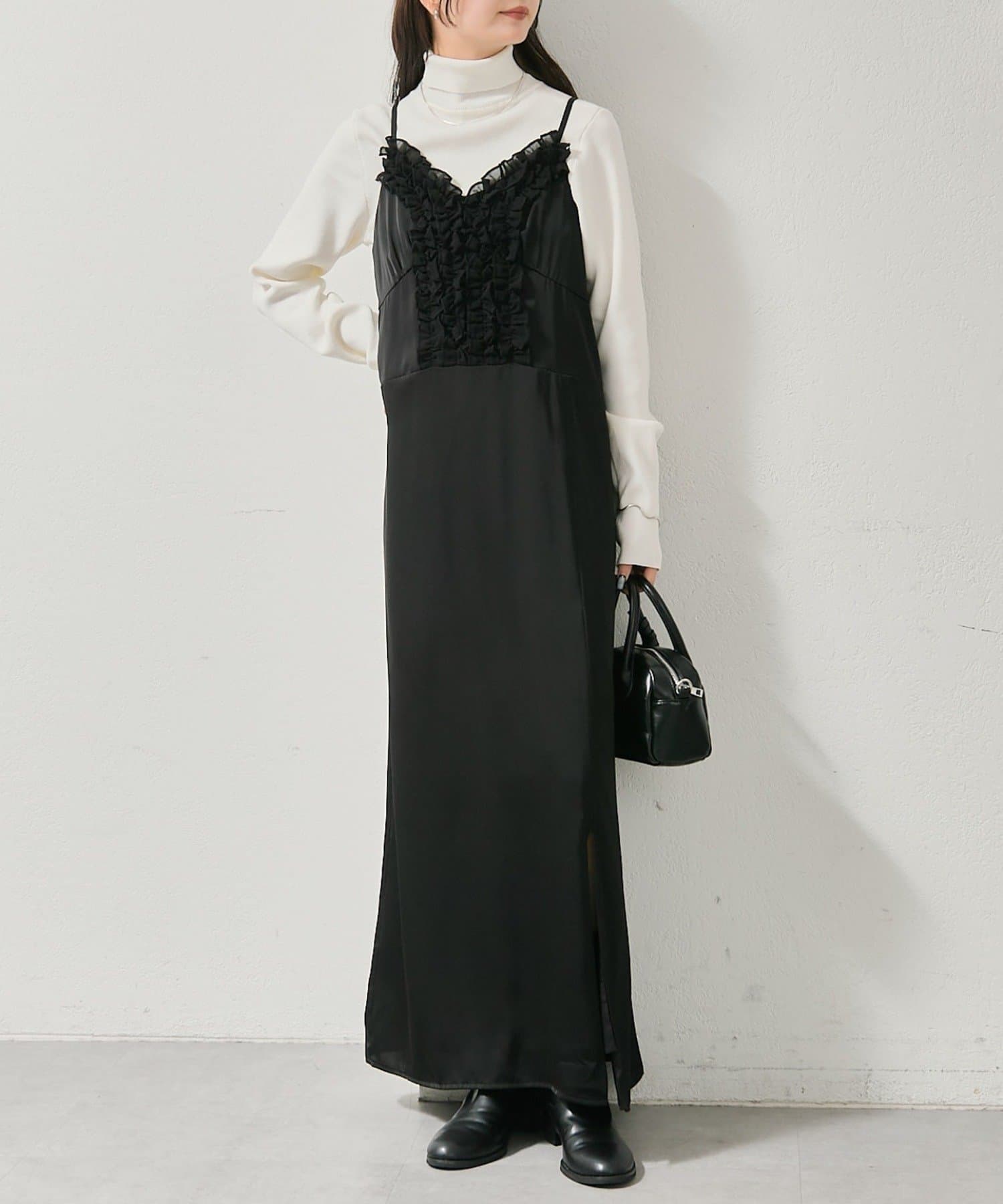 mystic(ミスティック) フリルデザインキャミ ワンピース