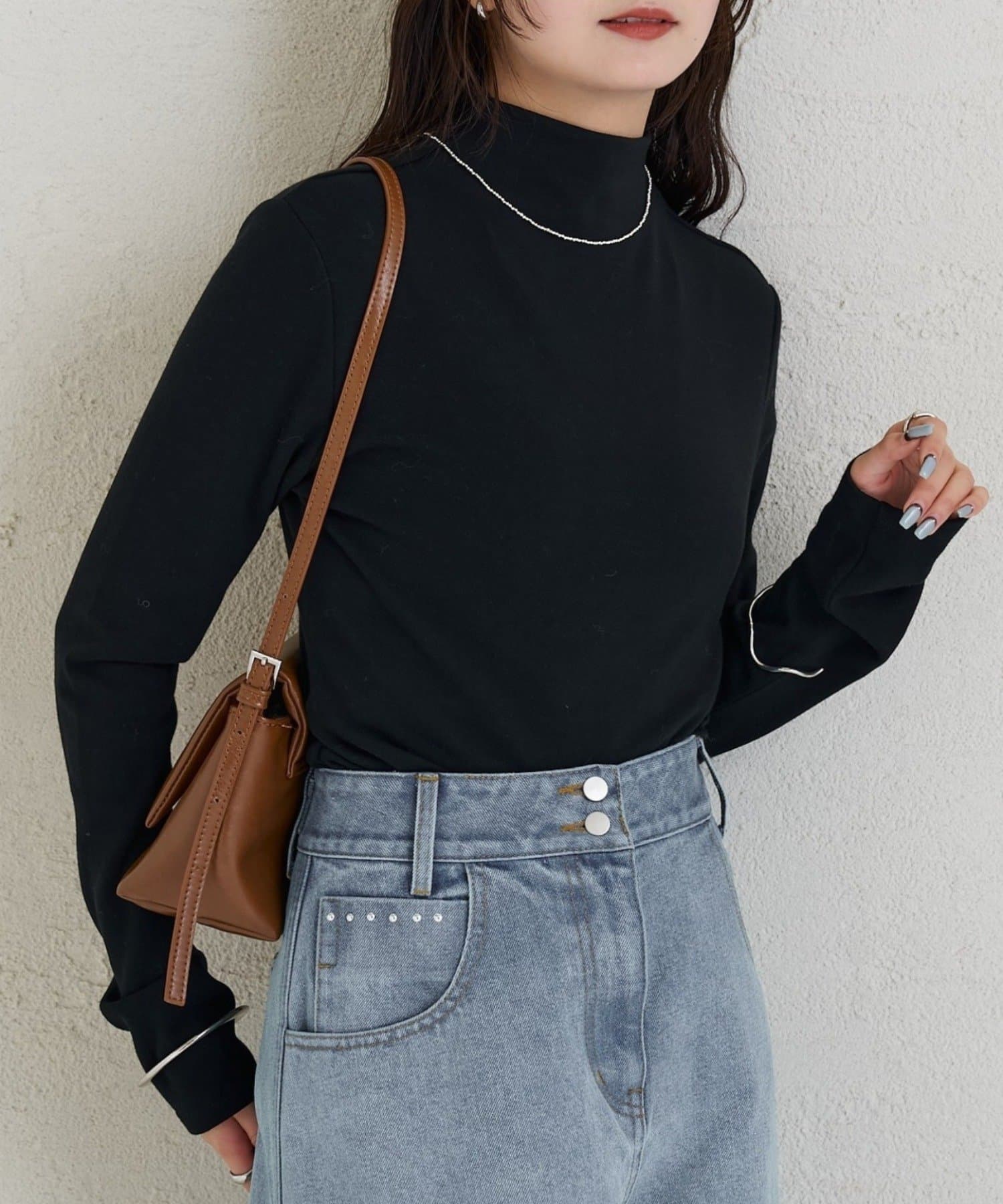 mystic(ミスティック) ハイネックロンT