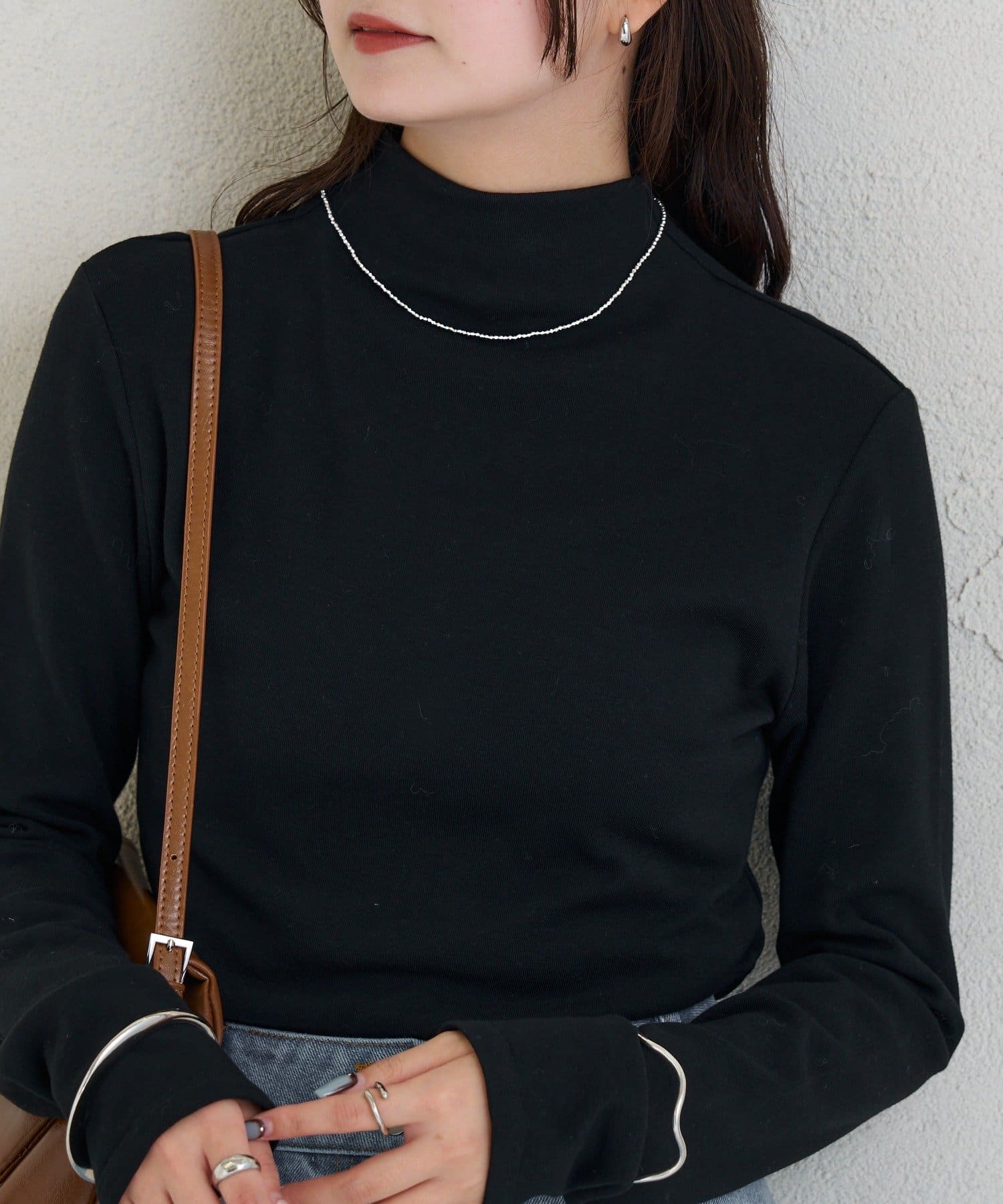 mystic(ミスティック) ハイネックロンT