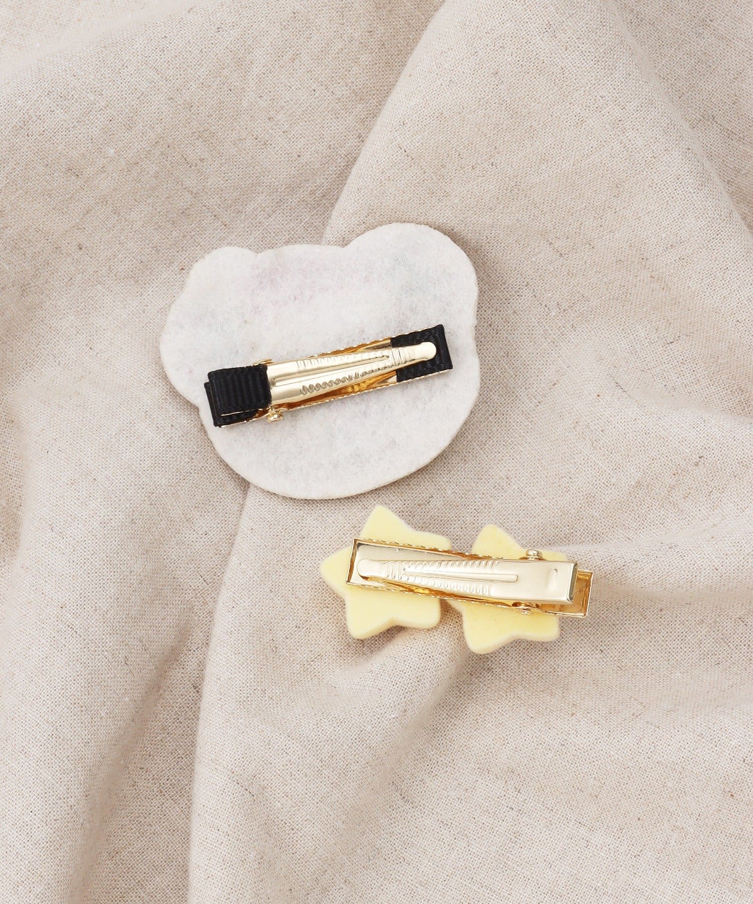 3COINS(スリーコインズ) クリスマスモチーフアニマルクリップ2個セット／KIDS