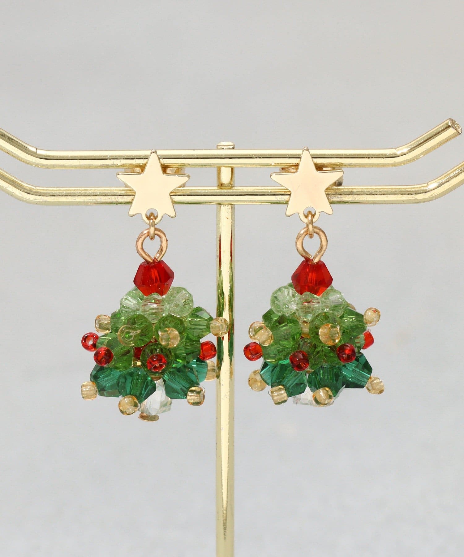 3COINS(スリーコインズ) ビーズツリーピアス