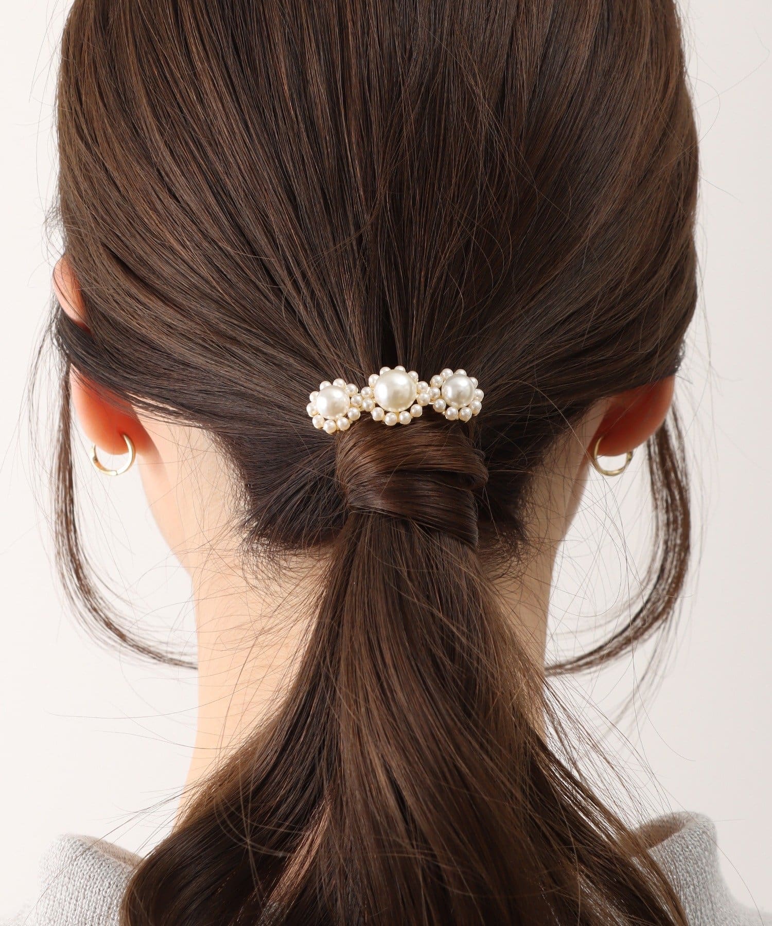 3COINS(スリーコインズ) パールまみれヘアフック