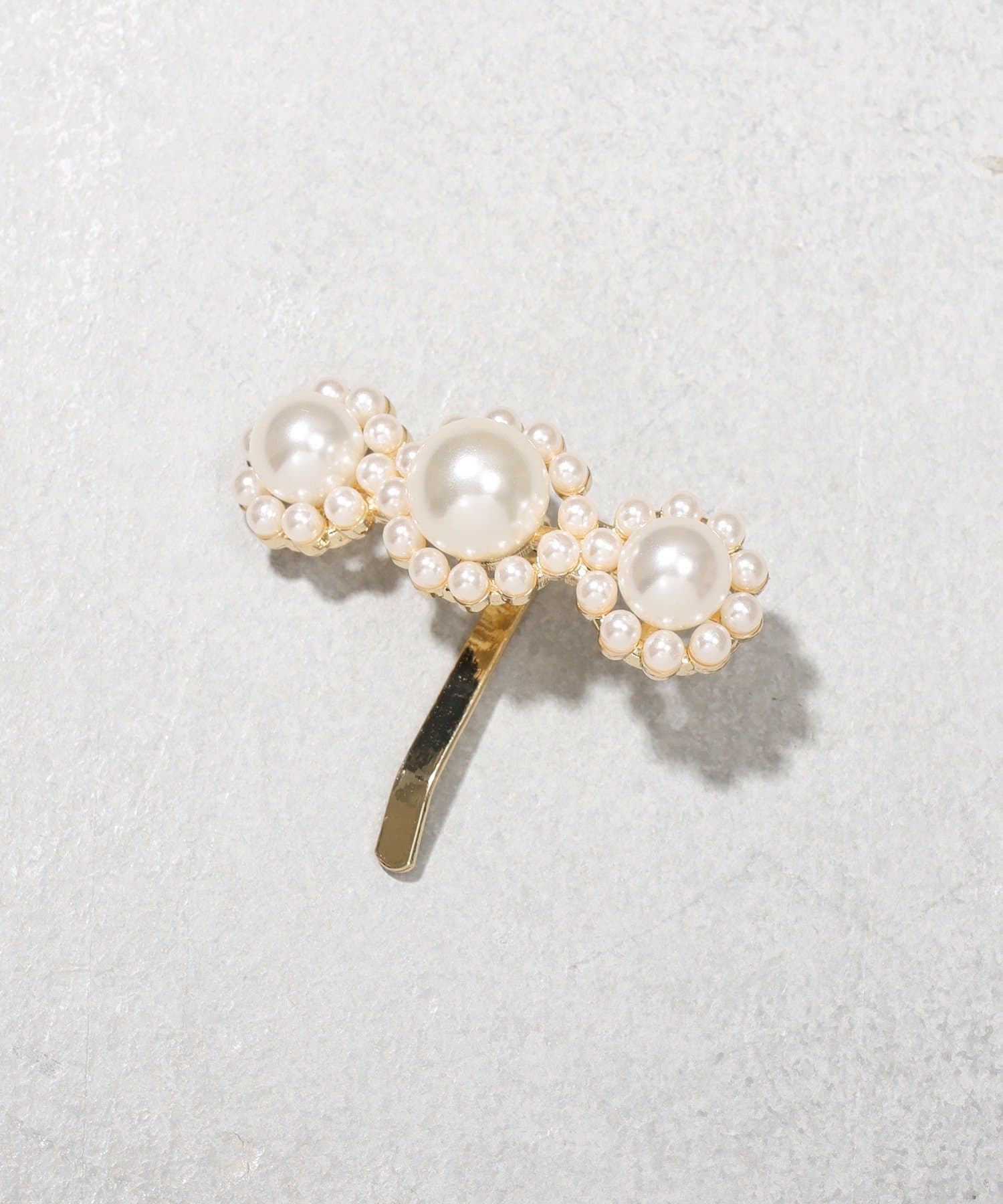 3COINS(スリーコインズ) パールまみれヘアフック