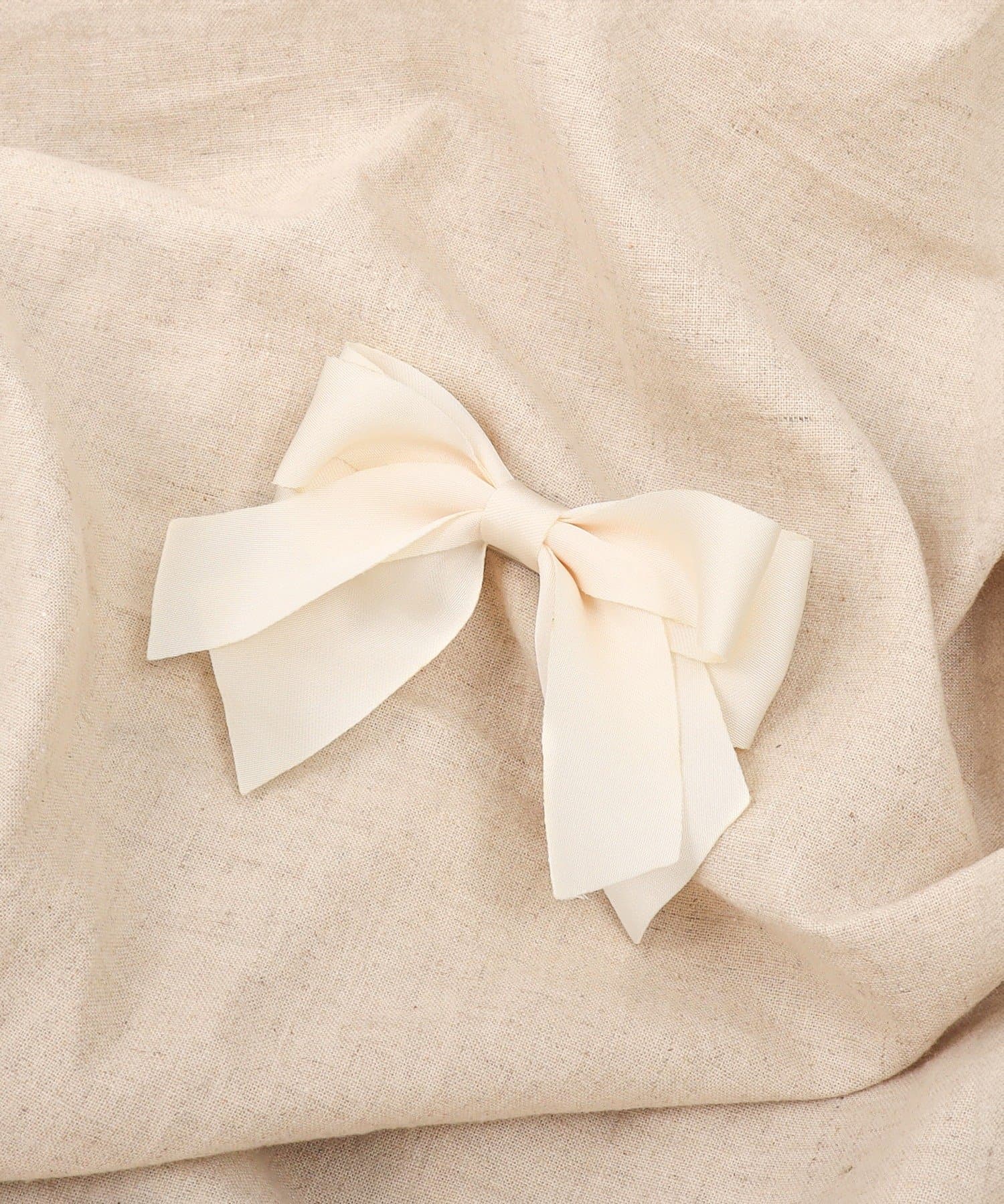 3COINS(スリーコインズ) サテンリボンクリップ／KIDS