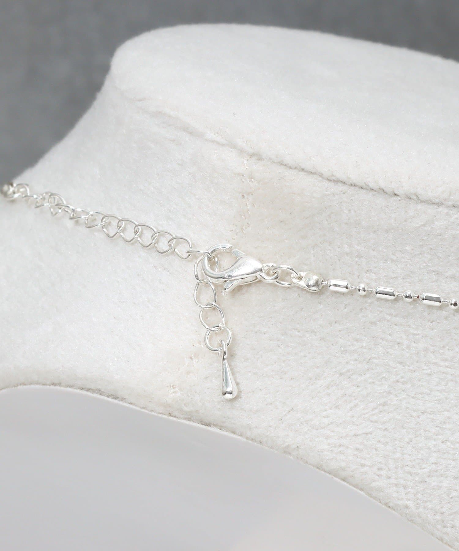 3COINS(スリーコインズ) ブルースターショートネックレス