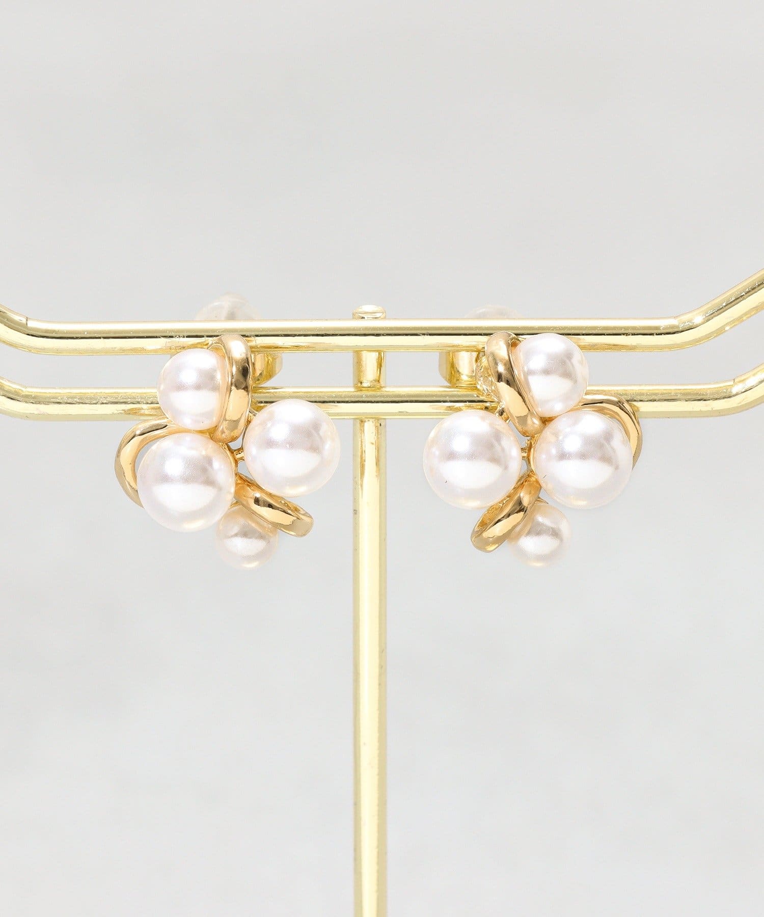 3COINS(スリーコインズ) パールまみれピアス