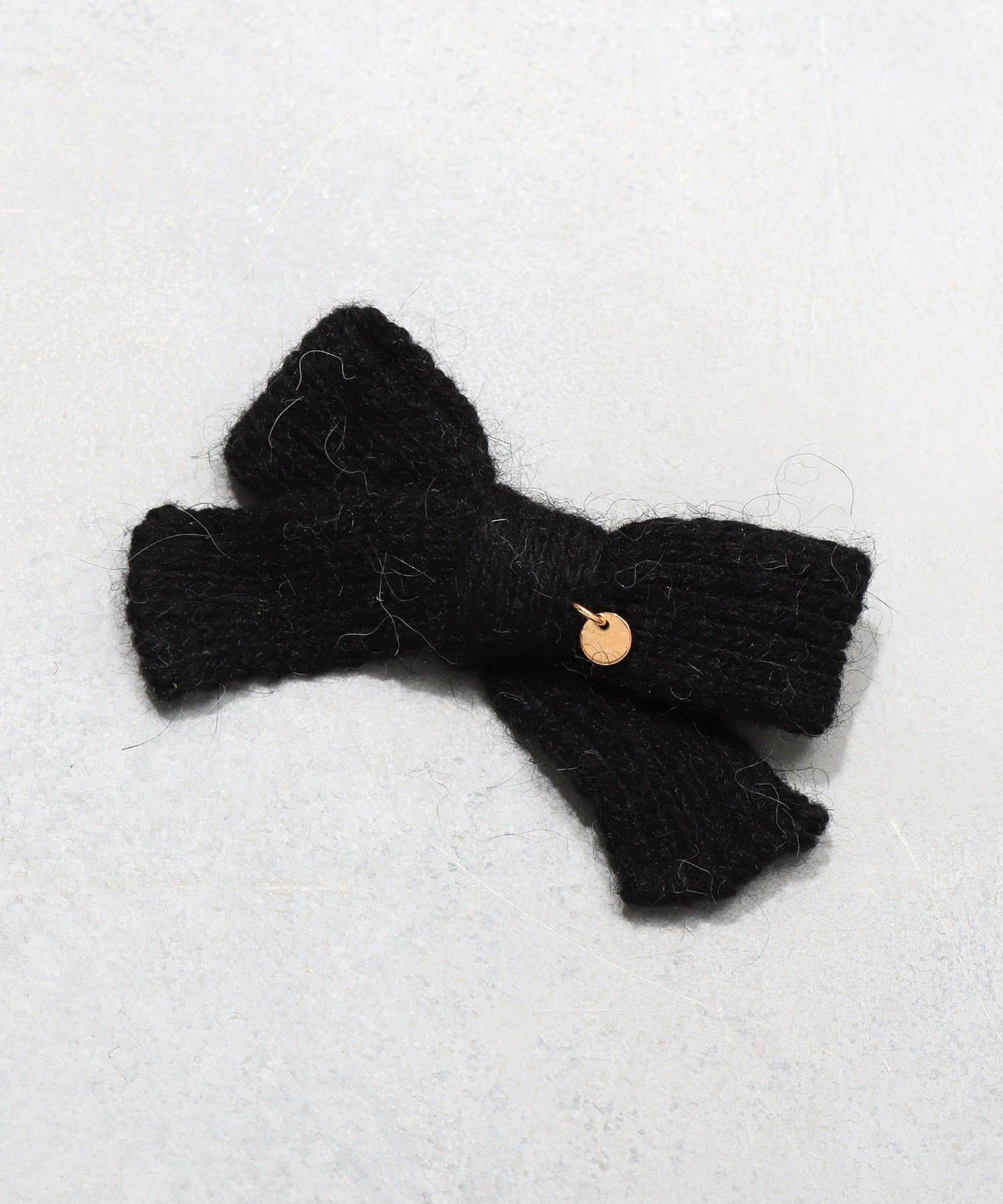 3COINS(スリーコインズ) ニットリボンクリップ