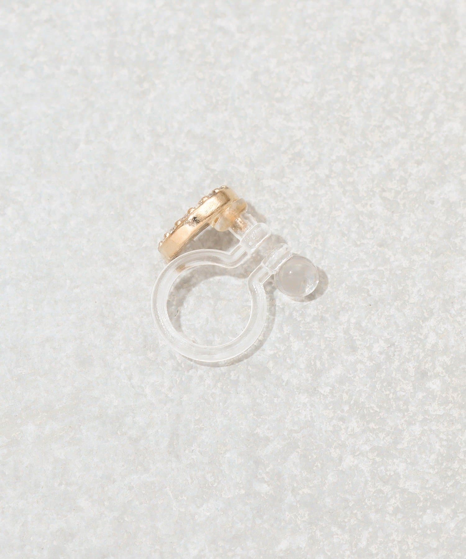 3COINS(スリーコインズ) スタームーン樹脂イヤリング