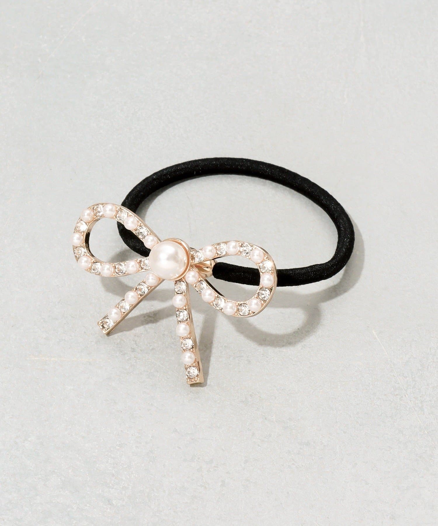 3COINS(スリーコインズ) キラキラリボンパールポニー