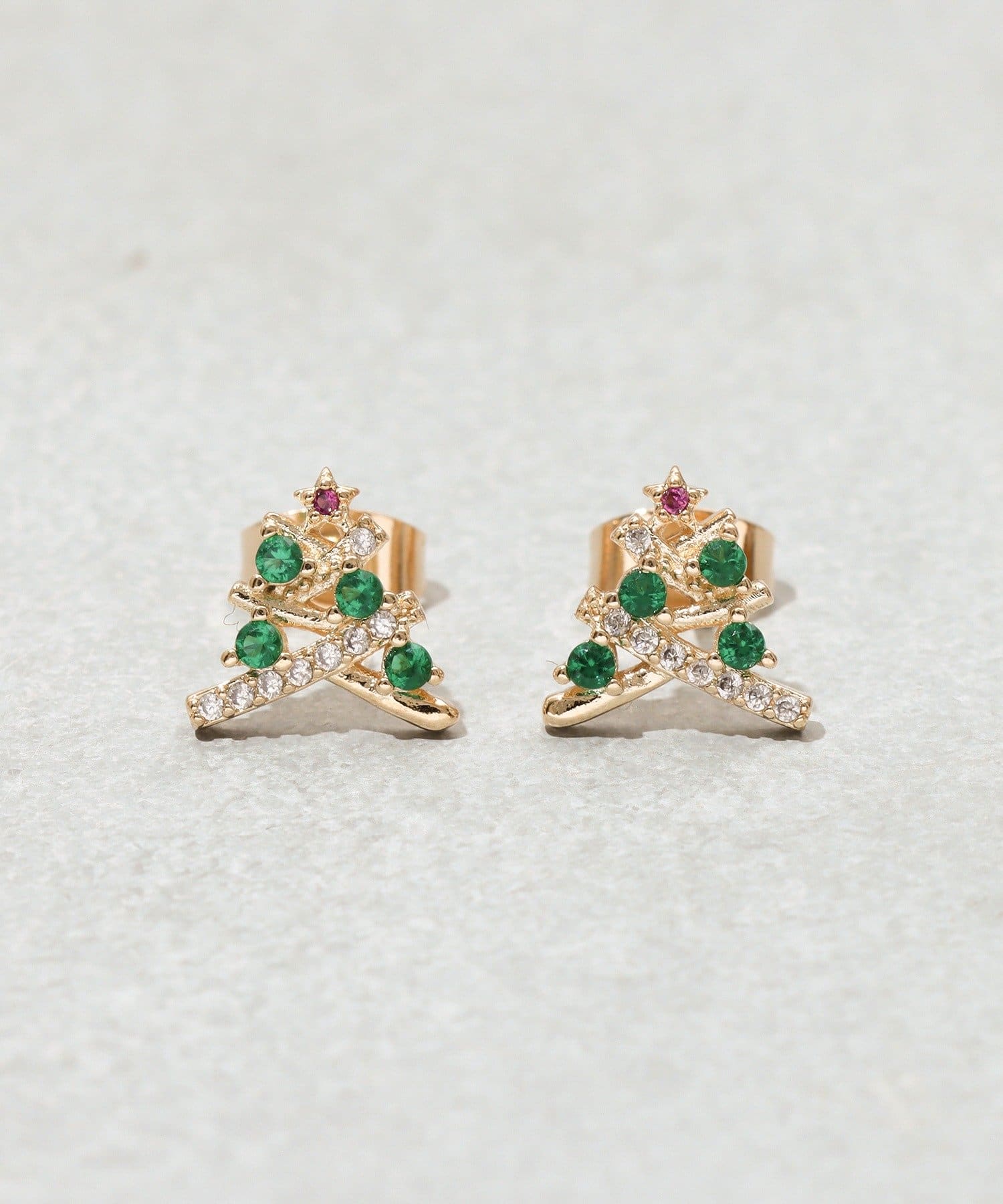 3COINS(スリーコインズ) ツリーピアス