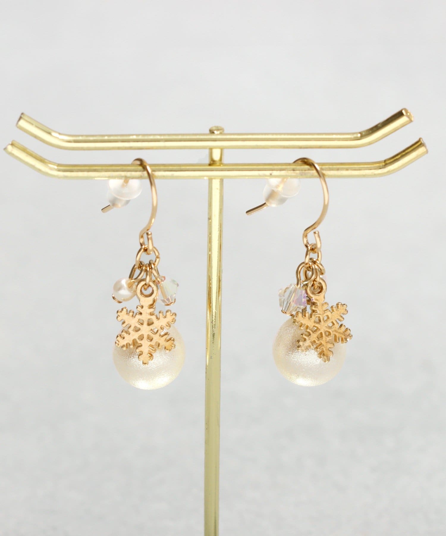 3COINS(スリーコインズ) シャイニーパールピアス