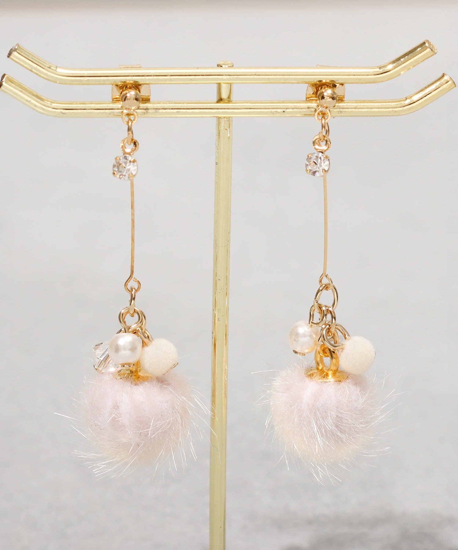 3COINS(スリーコインズ) サガリファーピアス