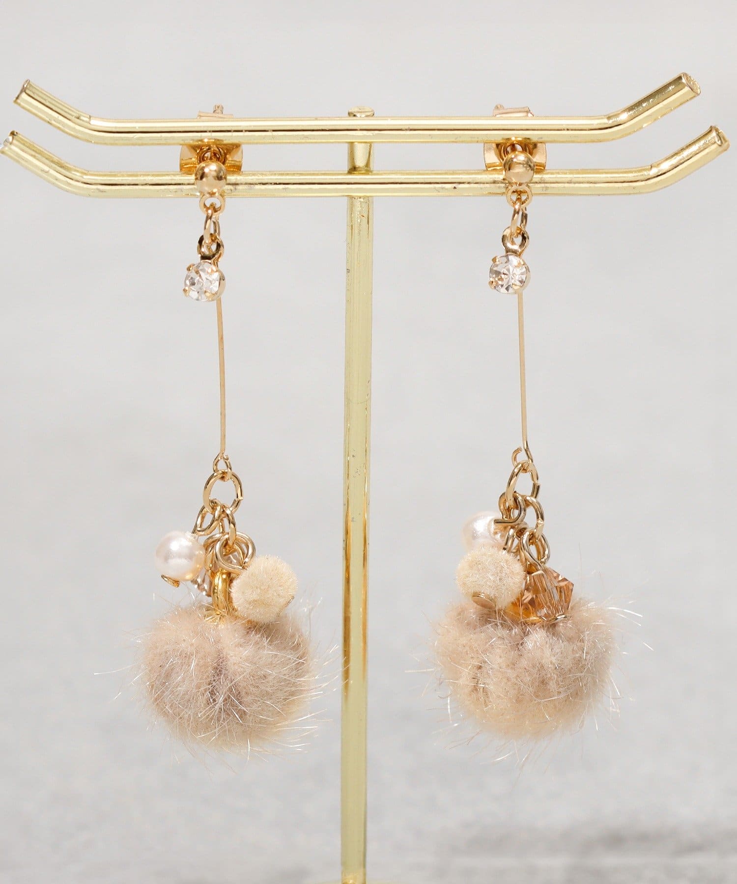 3COINS(スリーコインズ) サガリファーピアス