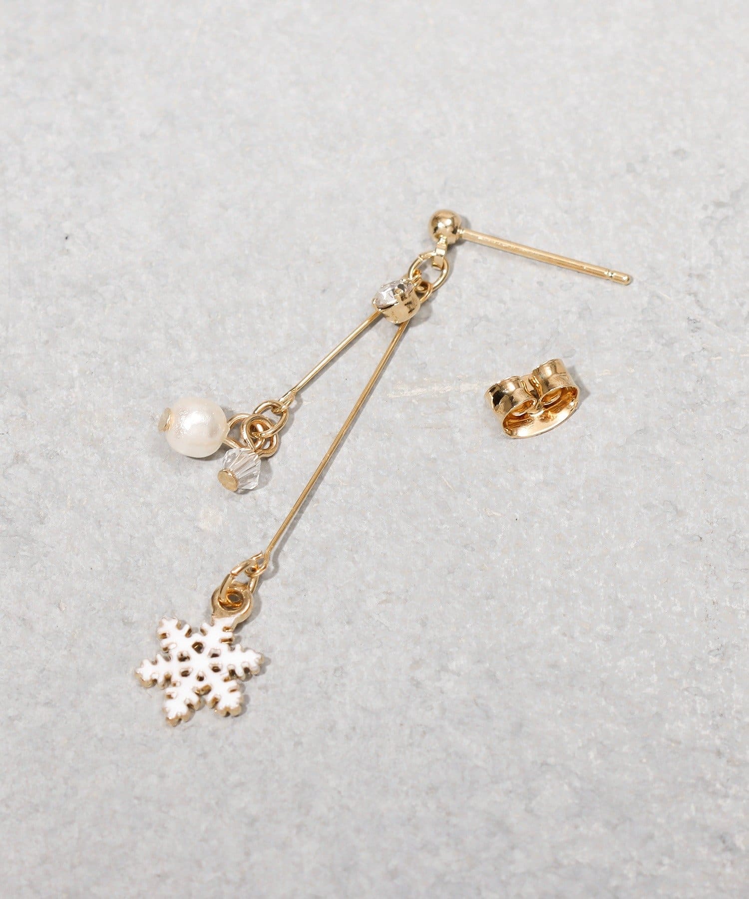 3COINS(スリーコインズ) ケッショウサガリピアス