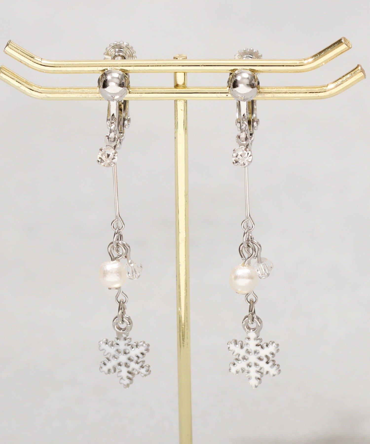 3COINS(スリーコインズ) ケッショウサガリイヤリング