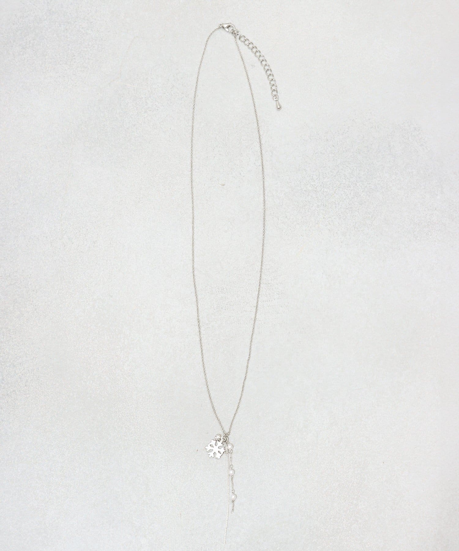 3COINS(スリーコインズ) ケッショウロングネックレス