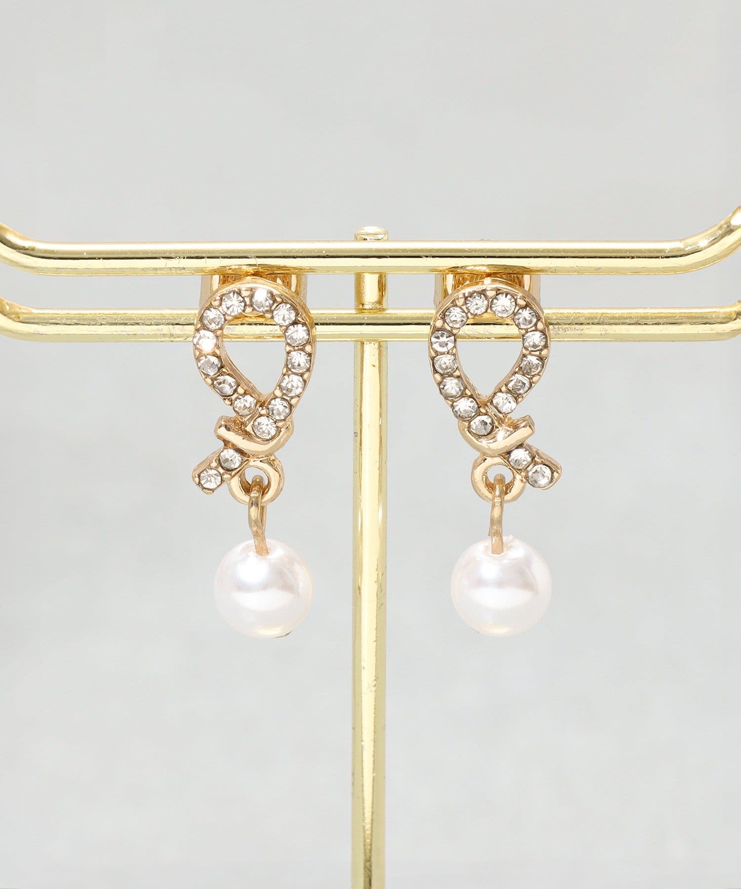 3COINS(スリーコインズ) 1ツブパールデザインピアス