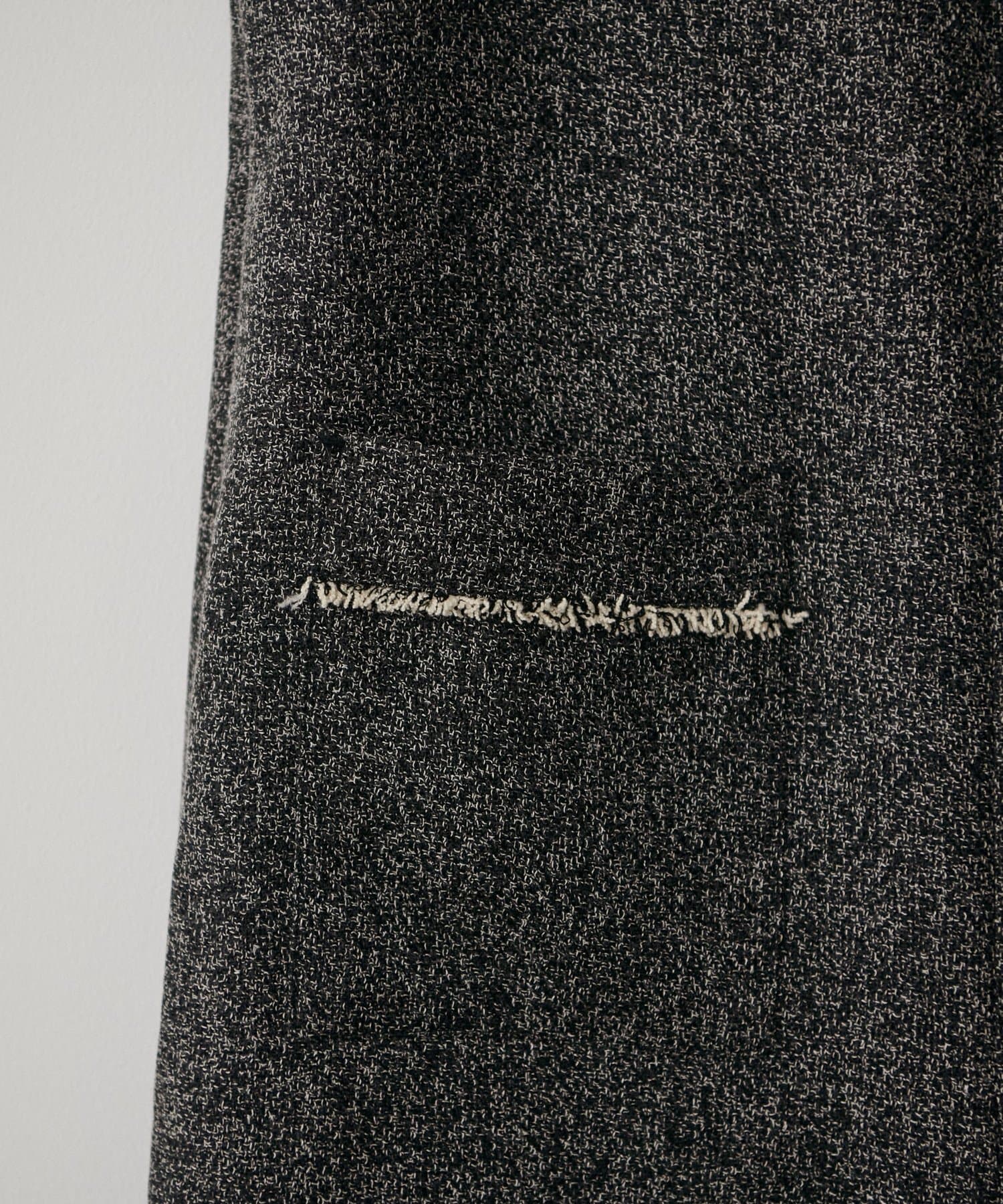 LARUTA(ラルータ) フリンジツイードサロペット