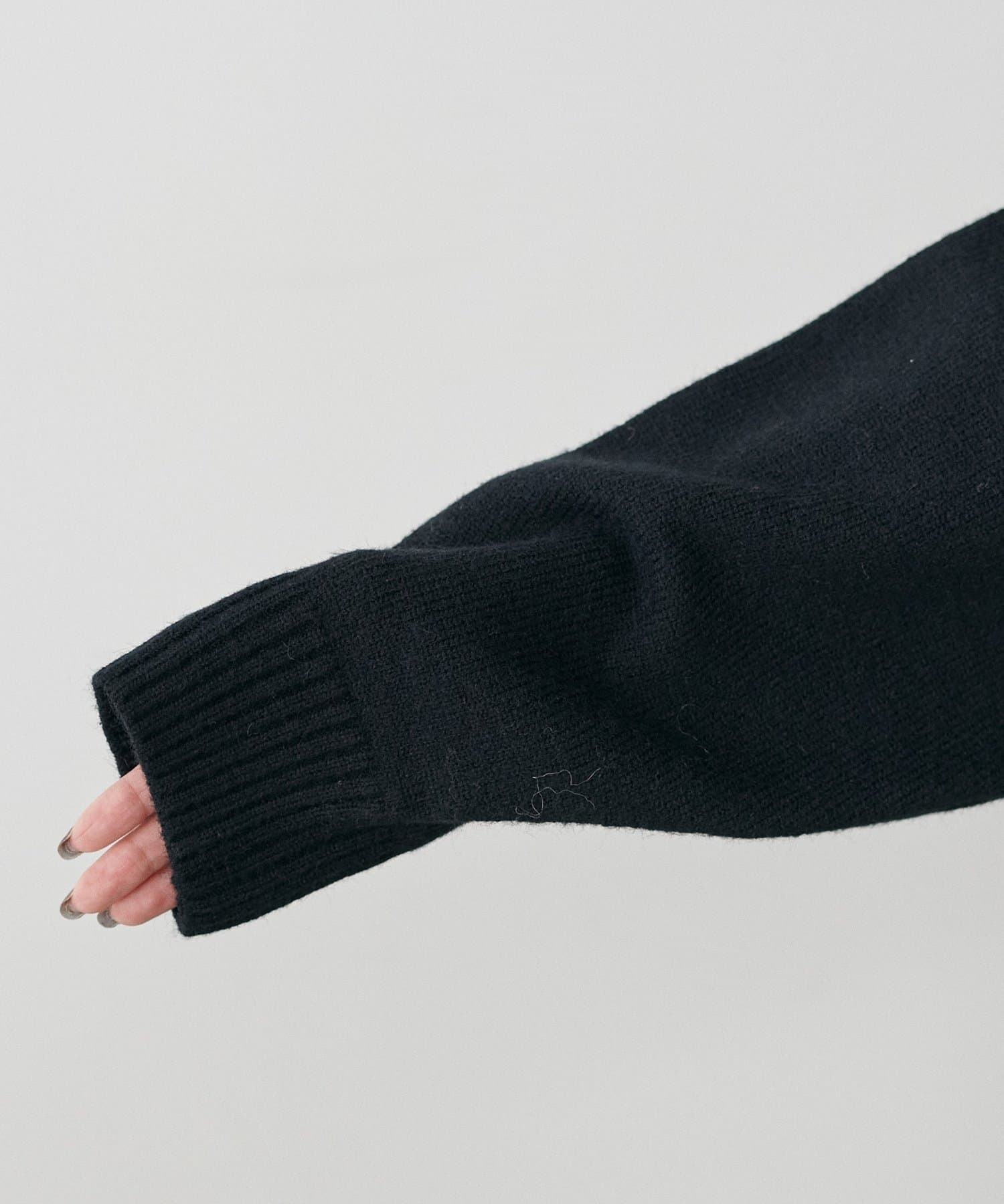 LARUTA(ラルータ) フードスキッパーニットプルオーバー