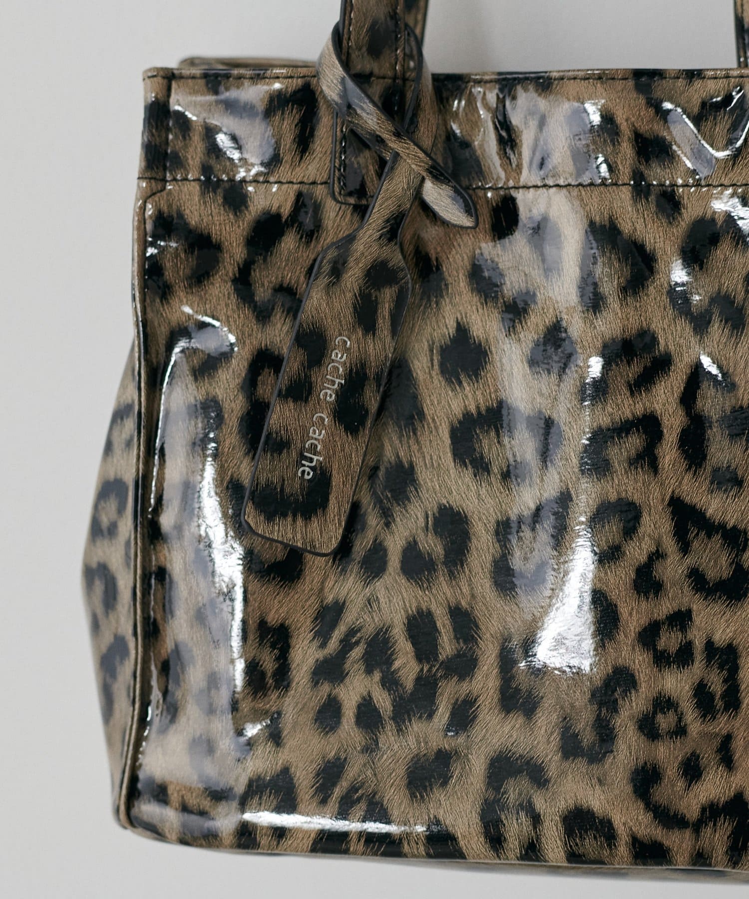 LARUTA(ラルータ) ソフトエナメルショッパーバッグS