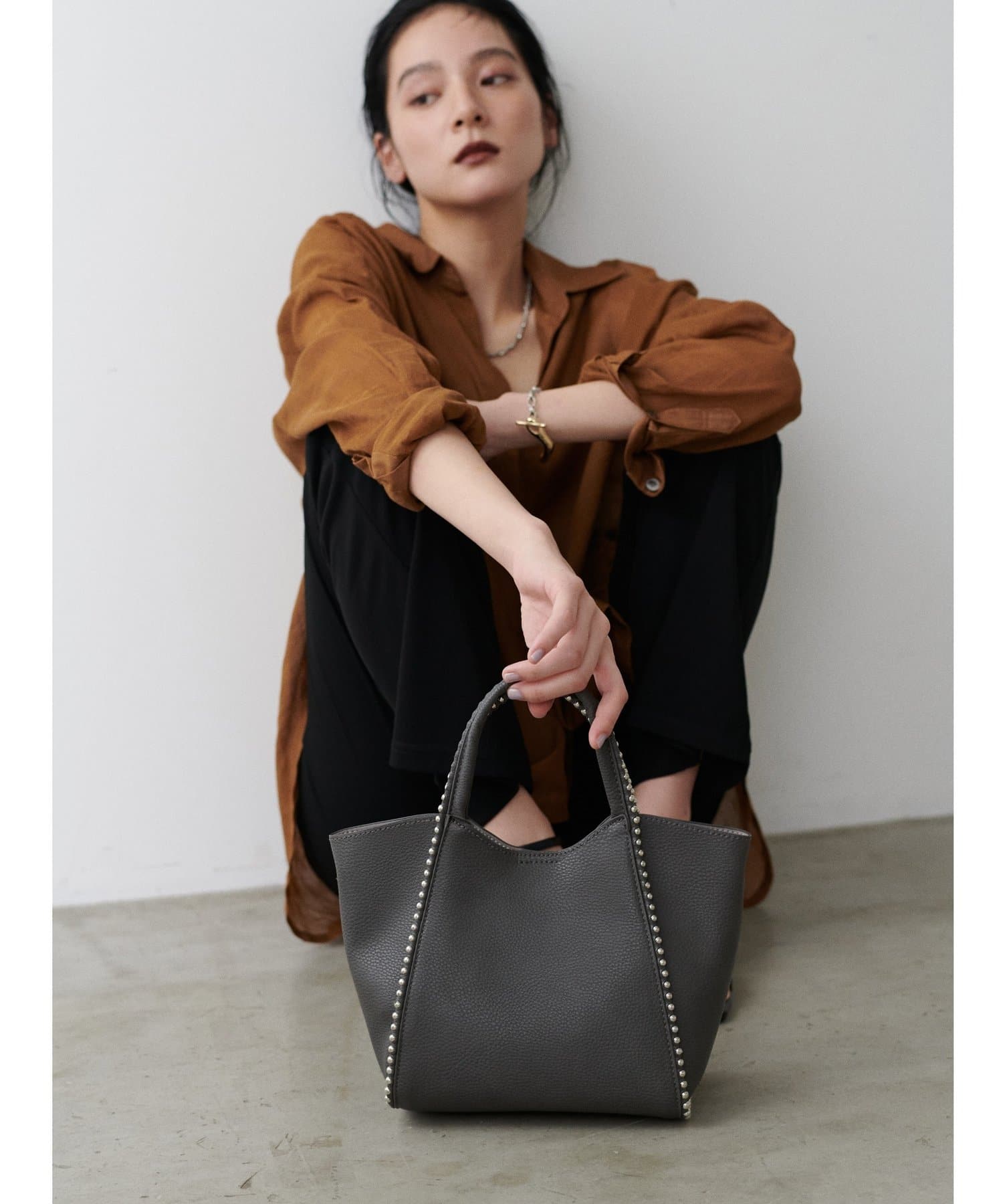 LARUTA(ラルータ) ボールチェーン2WAYミニトート