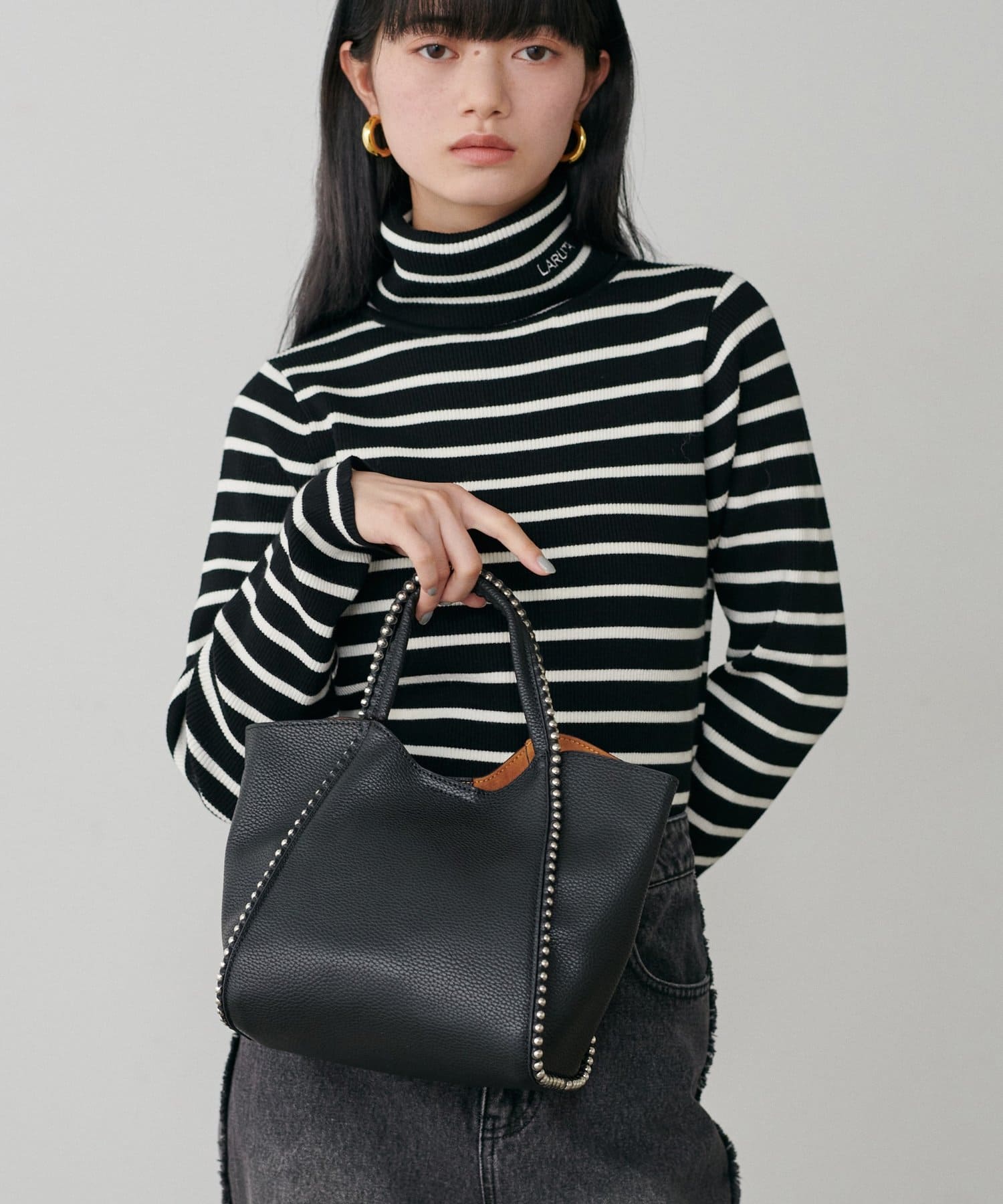 LARUTA(ラルータ) ボールチェーン2WAYミニトート